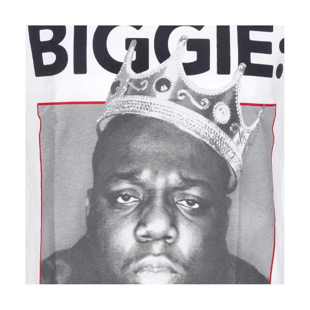 maglietta uomo biggie crown tee WHITE