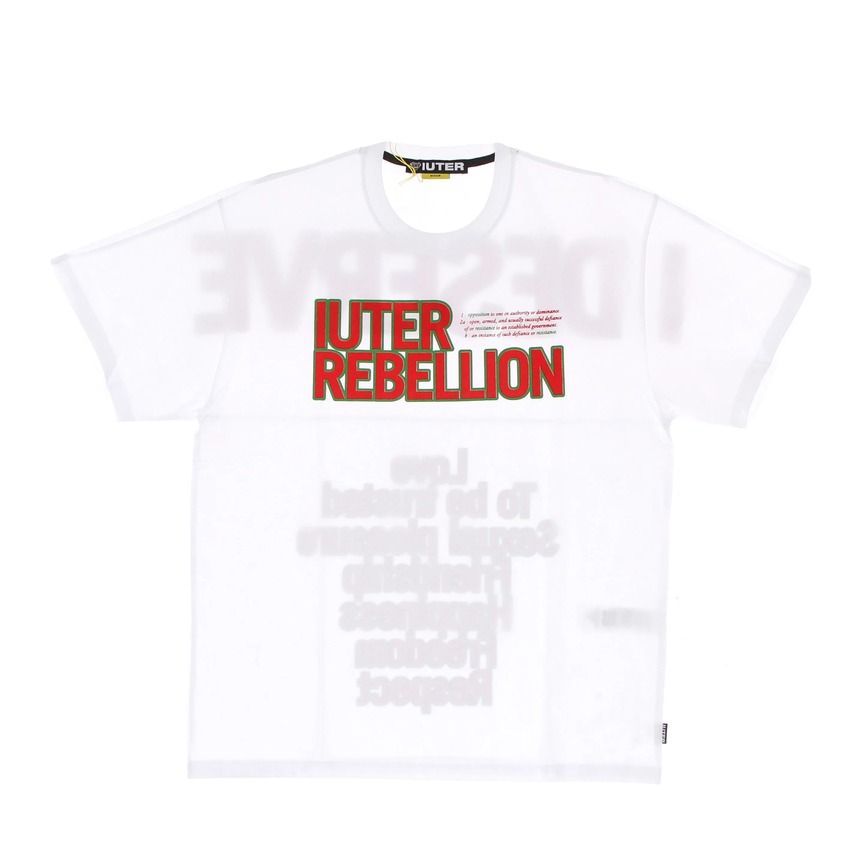 Maglietta Uomo Deserve Tee White