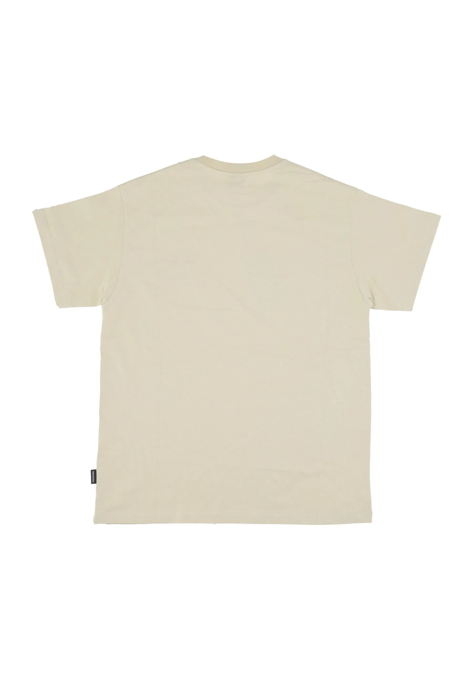 Maglietta Uomo Logo Embroidery Tee Gravel