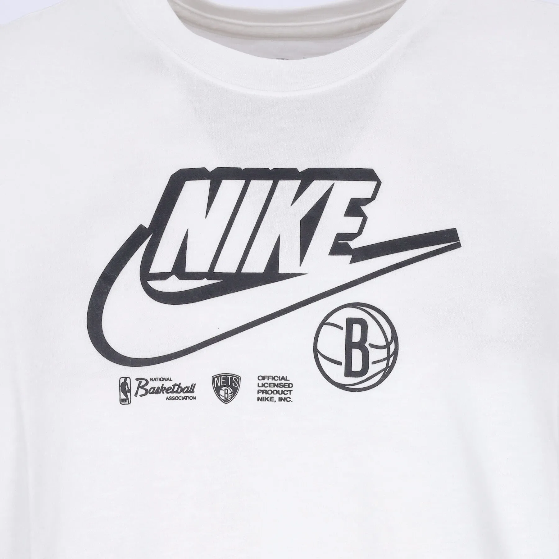 Maglietta Uomo Nba Dri-fit Essential Logo Tee Bronet White