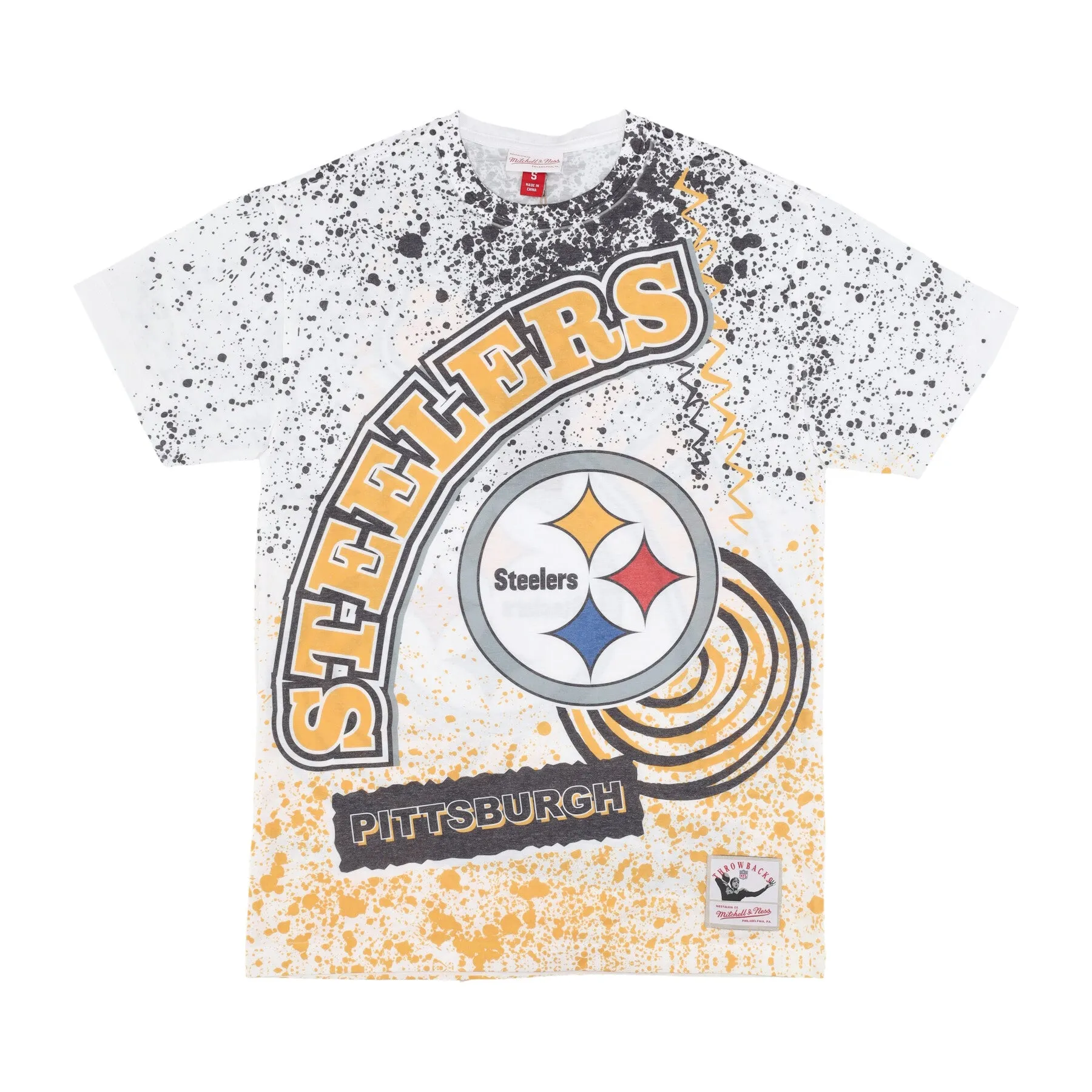 Maglietta Uomo Nfl Team Burst Sublimated Tee Pitste White/original Team Colors
