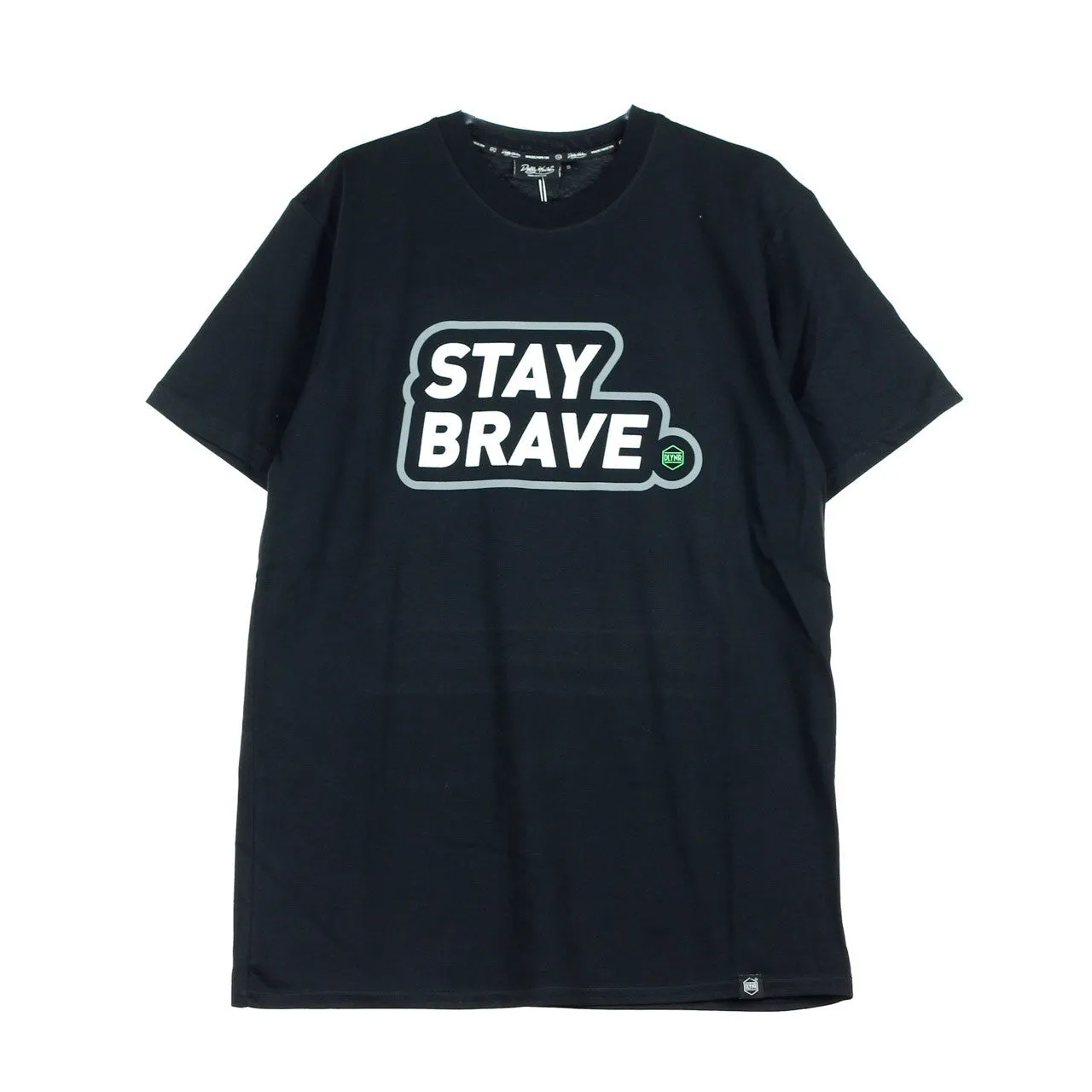 Maglietta Uomo Stay Brave Black