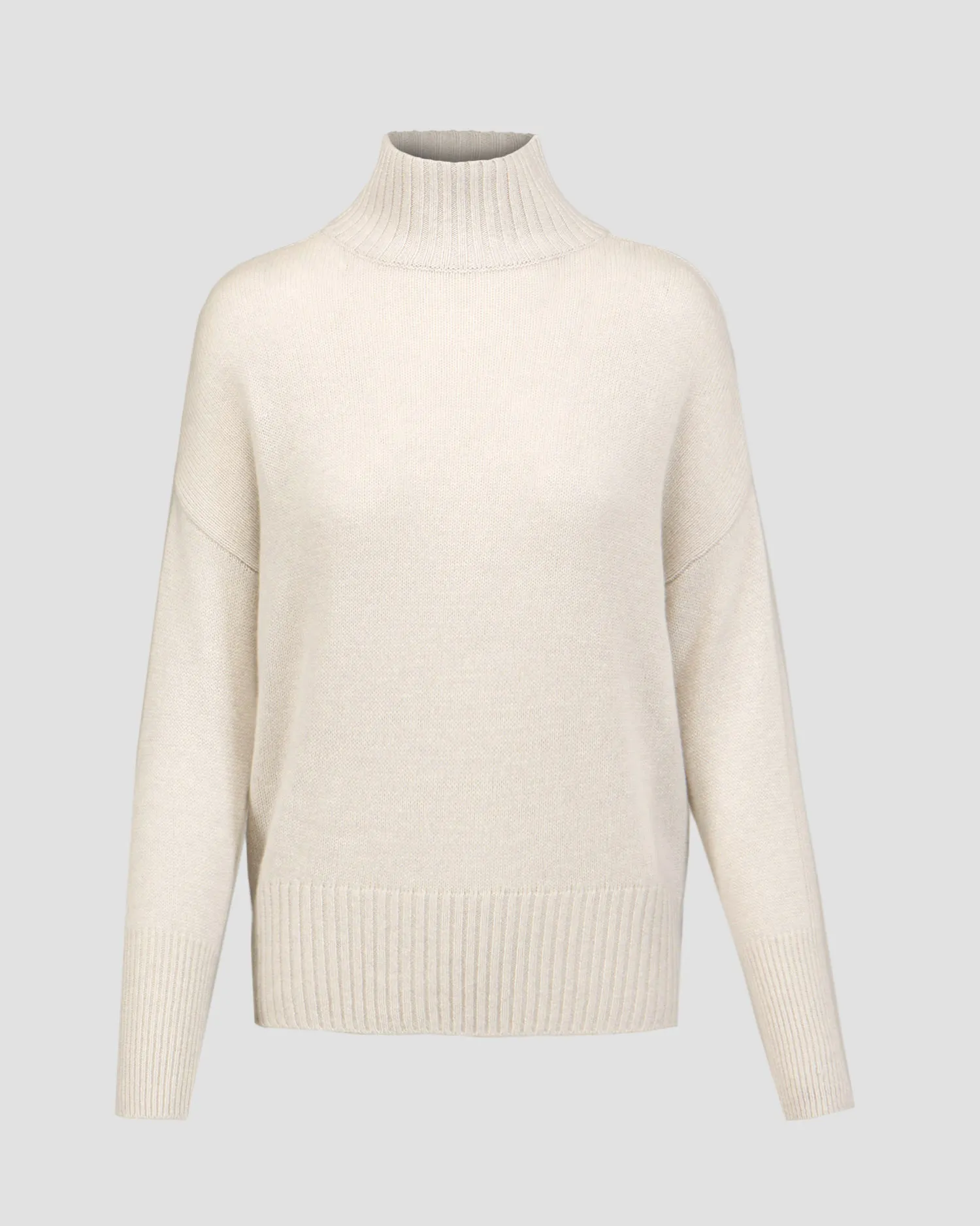 Maglione in cashmere da donna Allude Mockneck a collo alto 11156-80