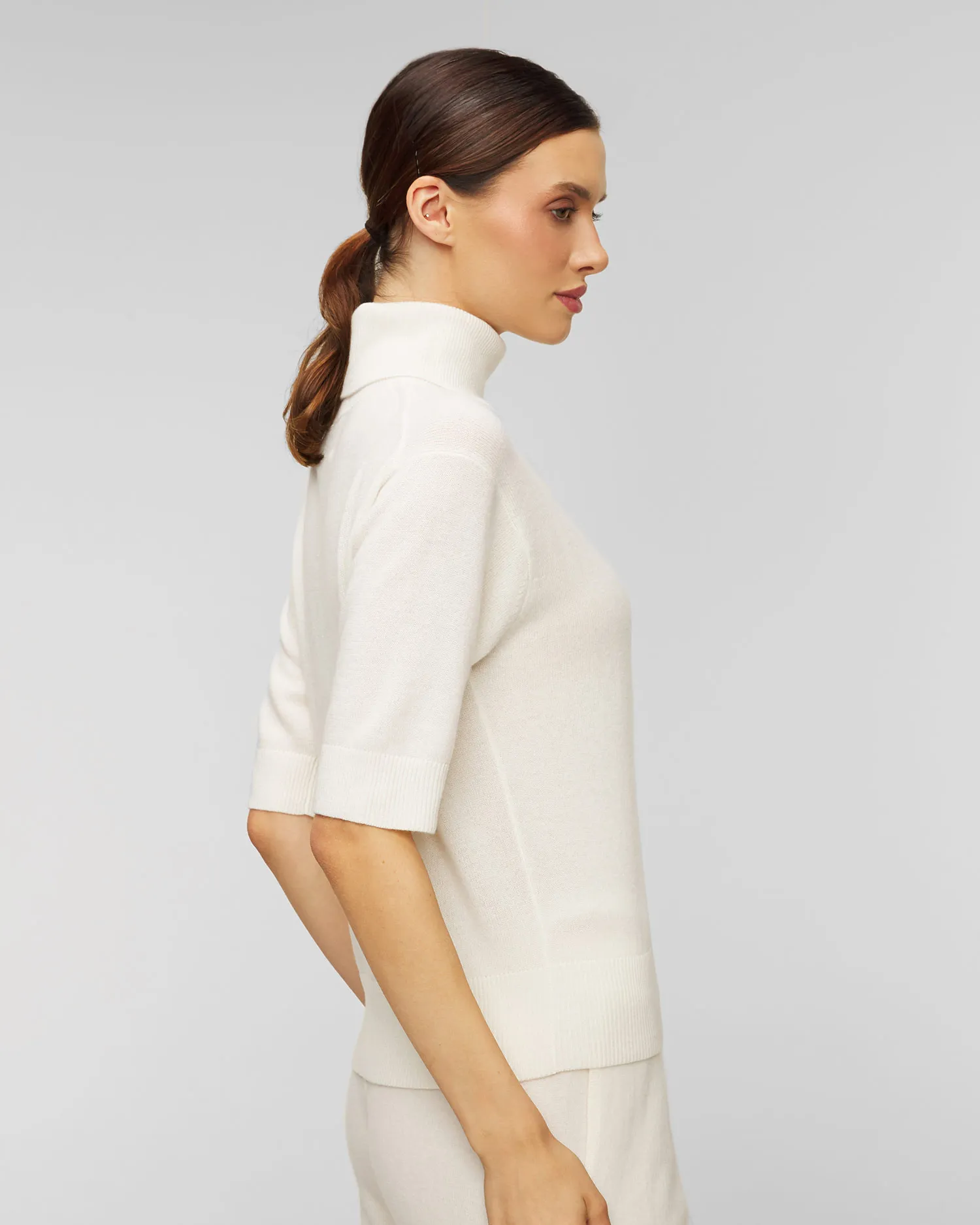 Maglione in cashmere da donna Allude Turtleneck-sweater 11204-40