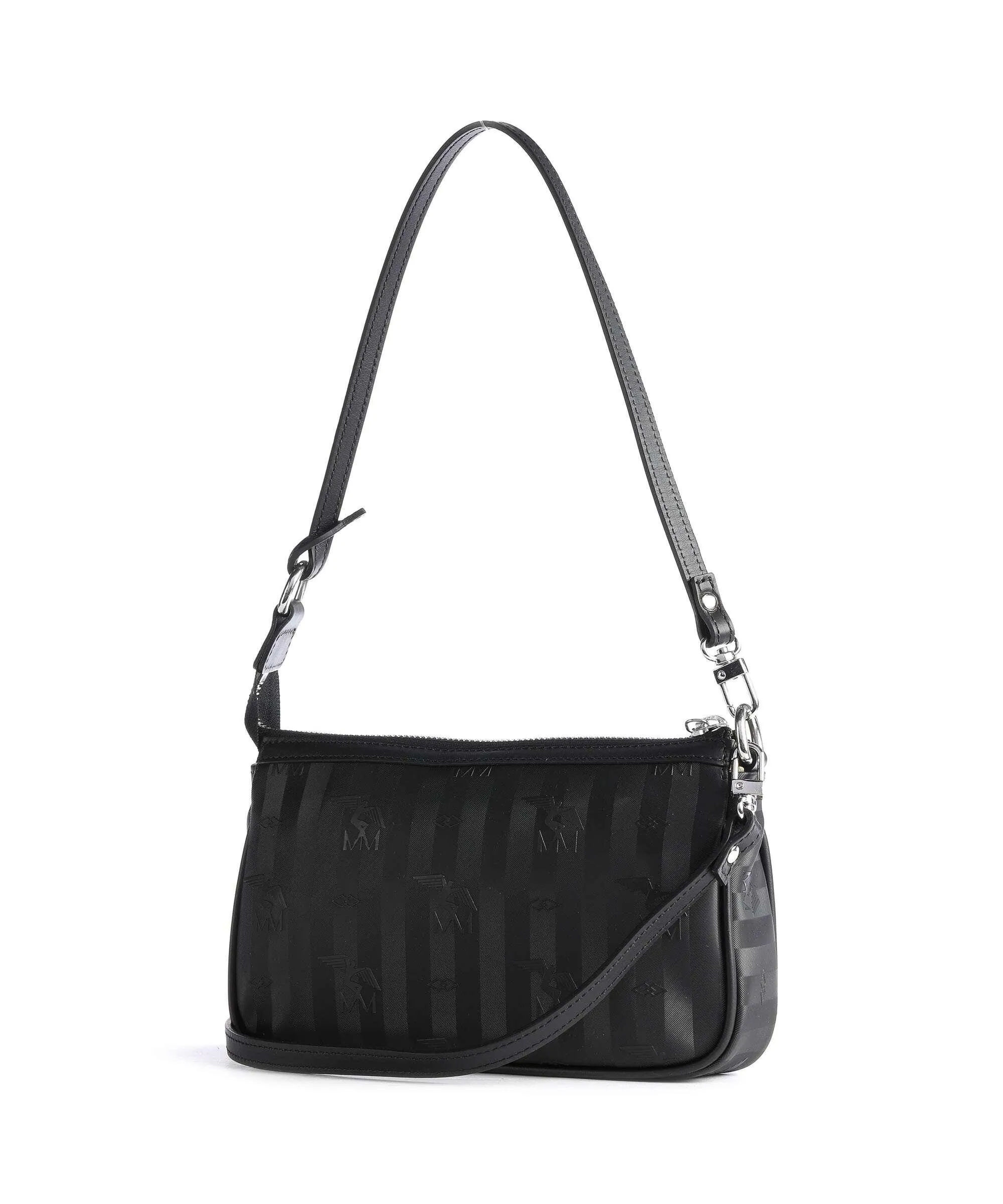  Maison Mollerus Vinerus Missy Borsa a spalla tela nero  