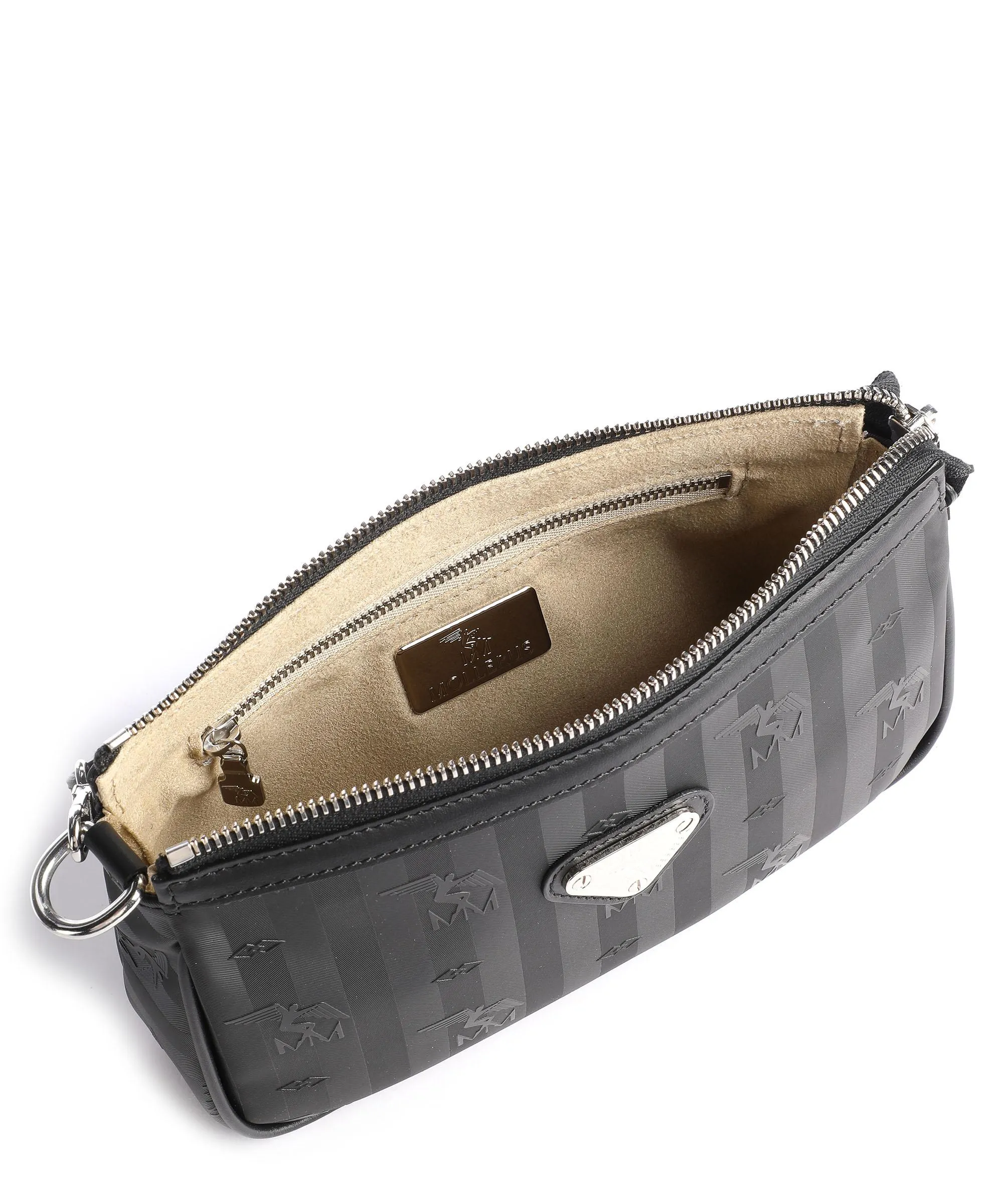  Maison Mollerus Vinerus Missy Borsa a spalla tela nero  