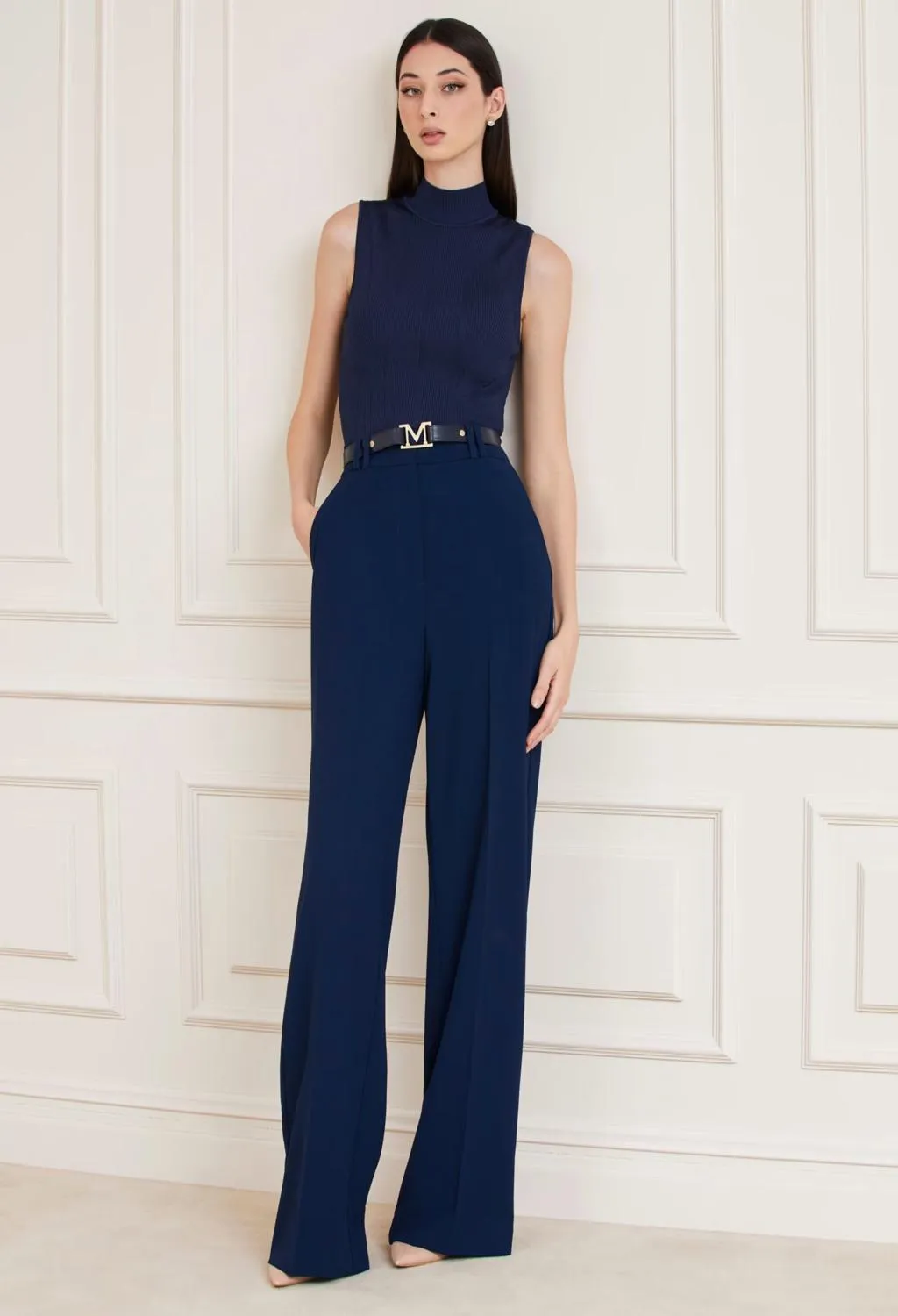 marciano guess  pantaloni palazzo