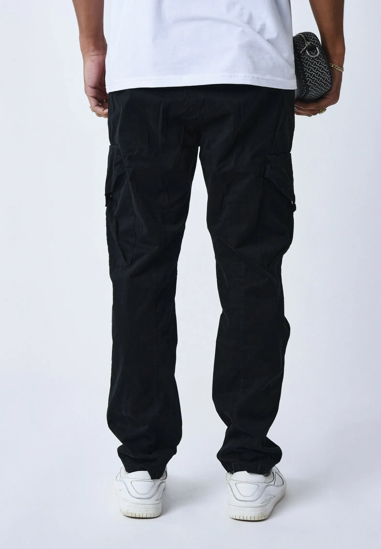MULTI POCHES - Pantaloni cargo