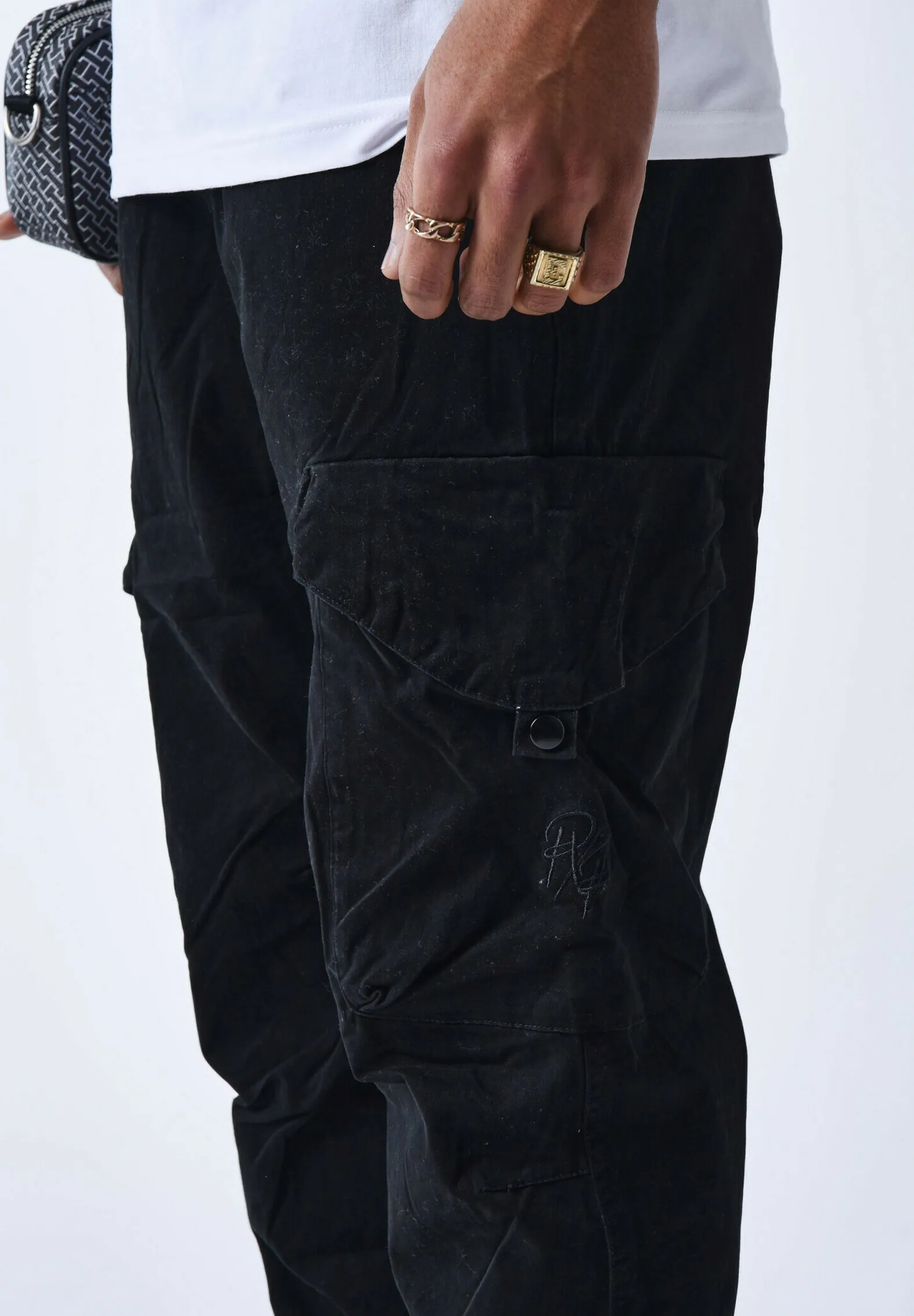 MULTI POCHES - Pantaloni cargo