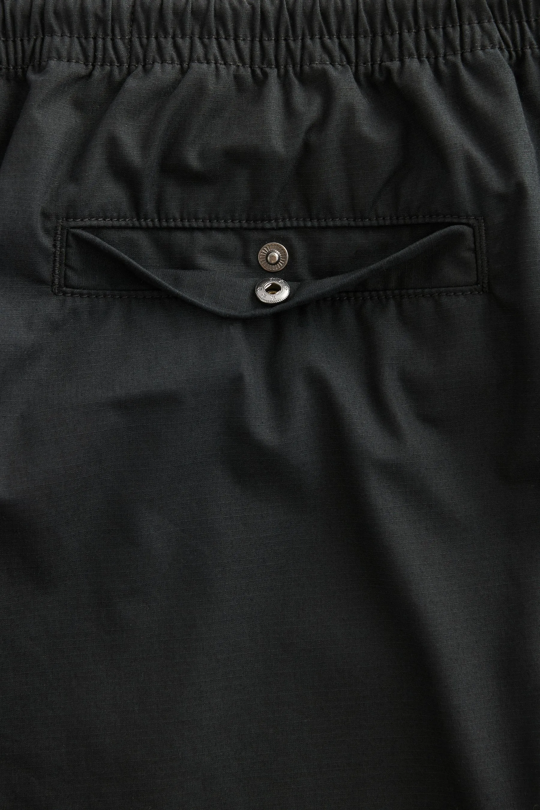 Nero  - Pantaloni cargo comoda con paracadutista