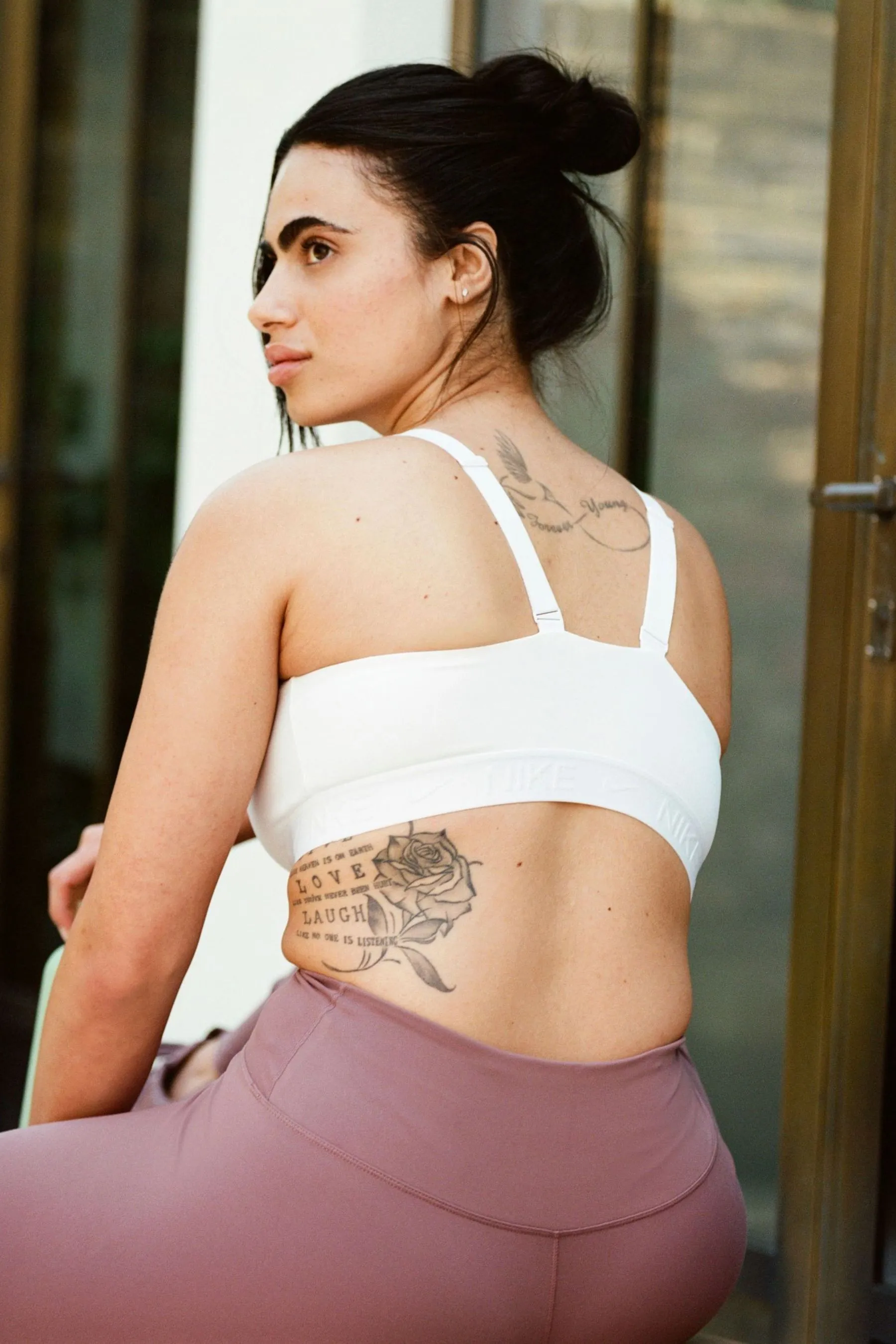 Nike - Indy - Reggiseno sportivo imbottito a sostegno medio