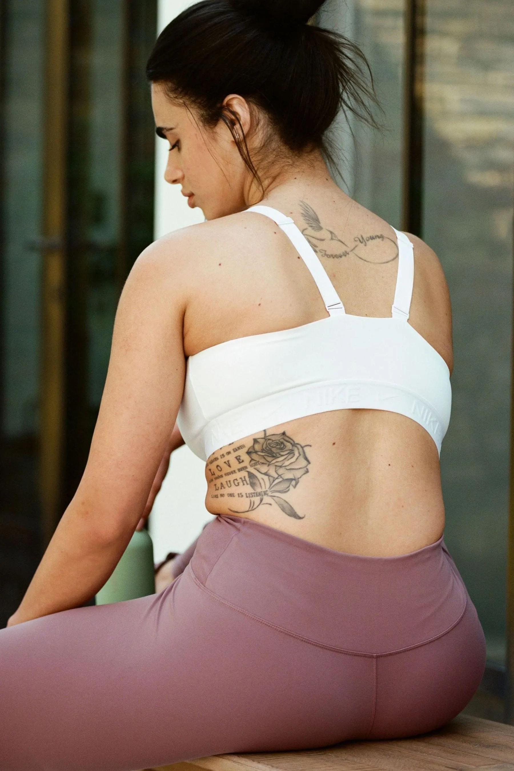 Nike - Indy - Reggiseno sportivo imbottito a sostegno medio