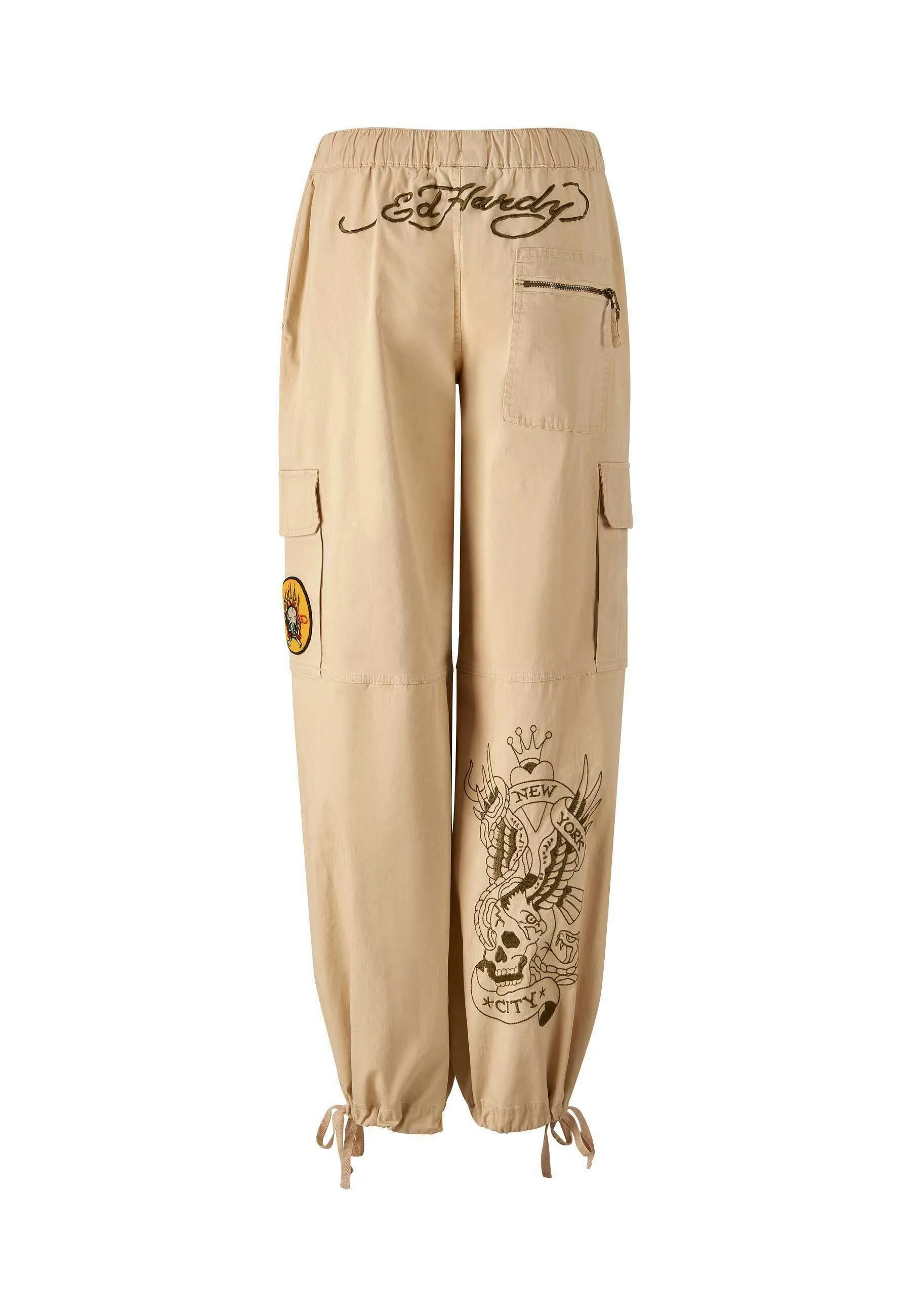 NYC BADGE  - Pantaloni cargo