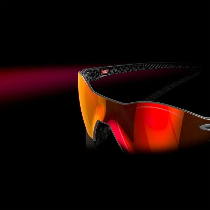 Oakley Occhiali Ciclismo Re:Subzero Carbon Fiber Prizm Ruby