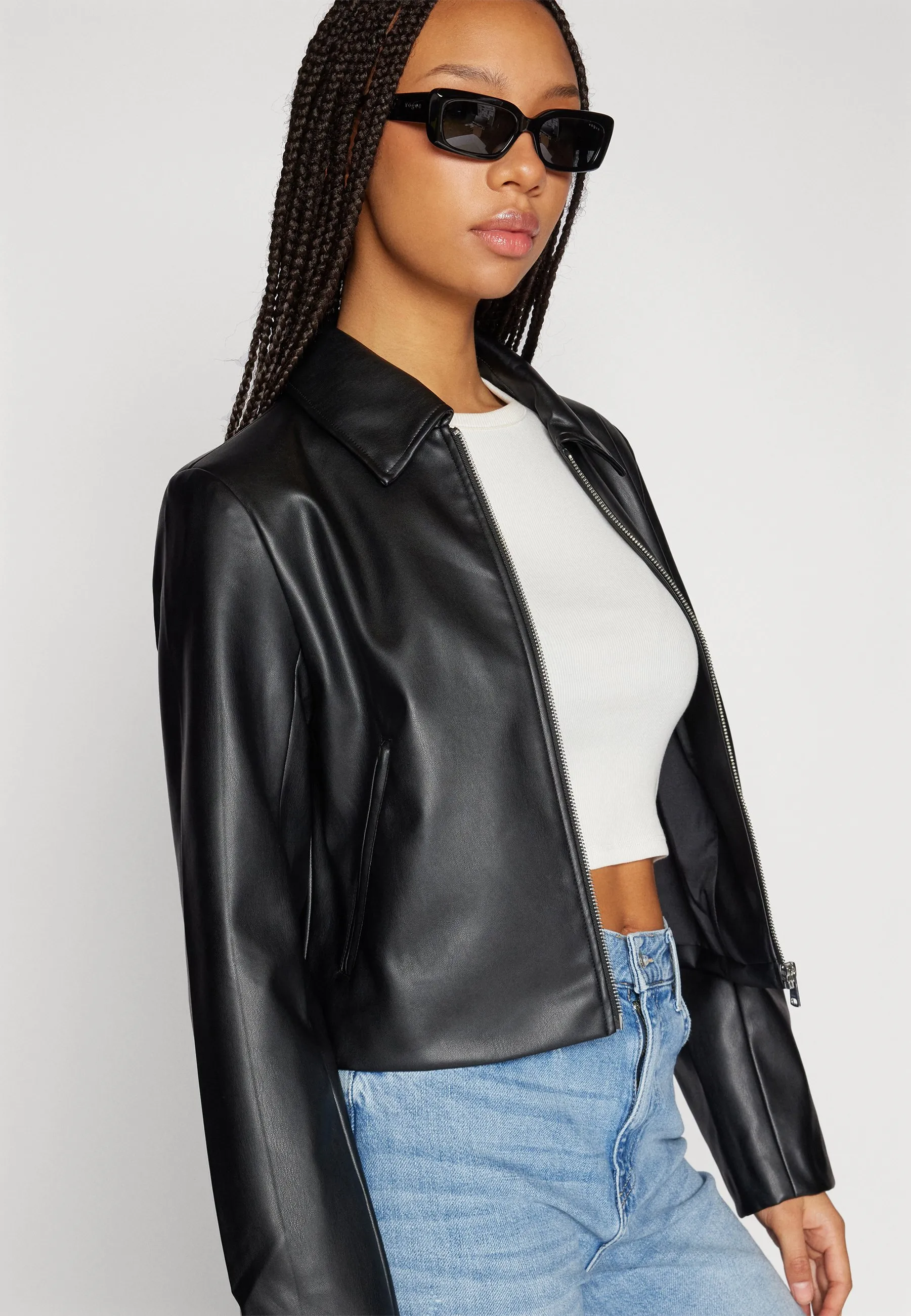 ONLABIGAIL JACKET  - Giacca in similpelle