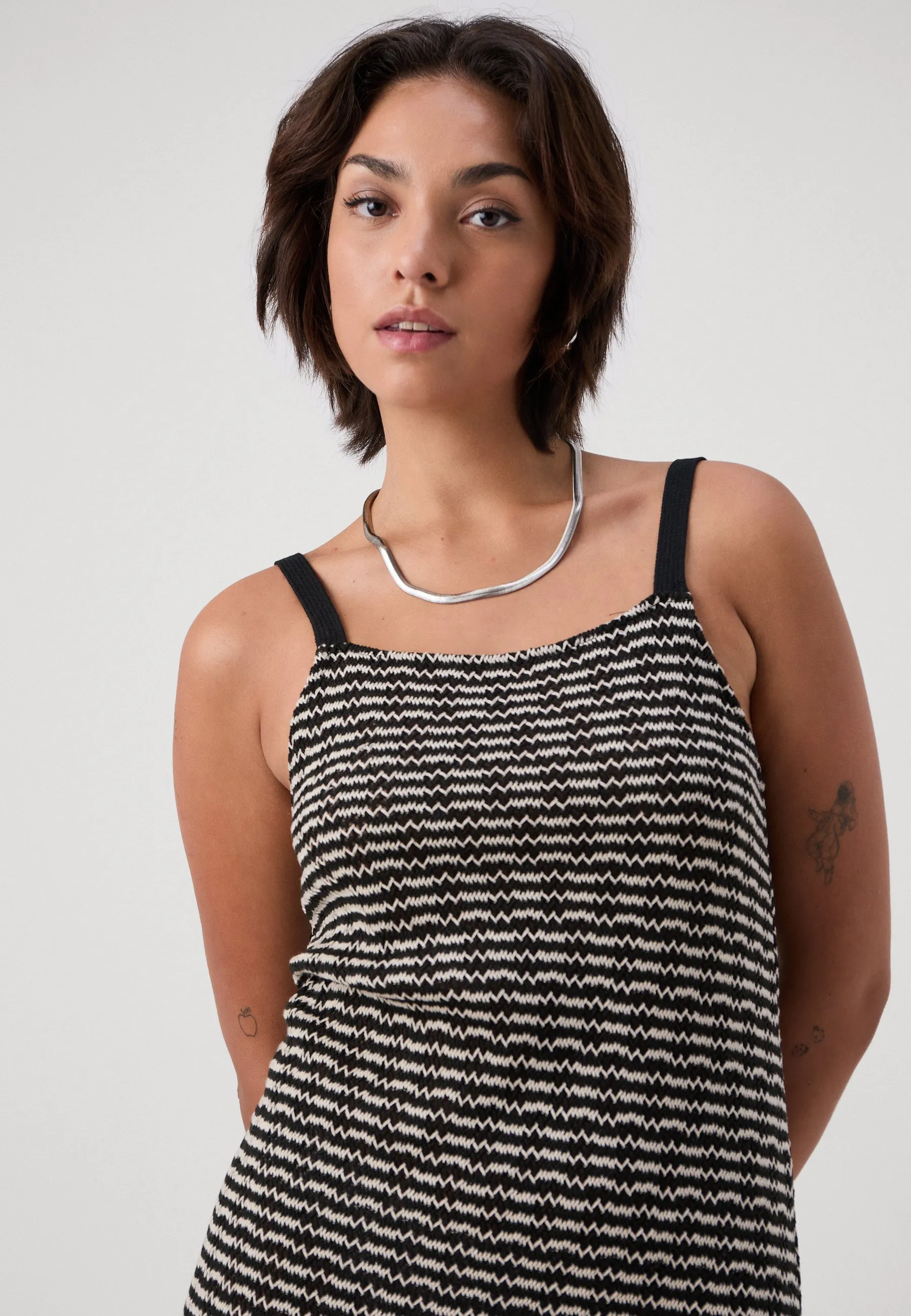 ONLTOVE DRESS - Abito in maglia