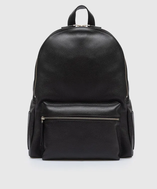 Orciani Zaino in pelle nera P00711MICNER