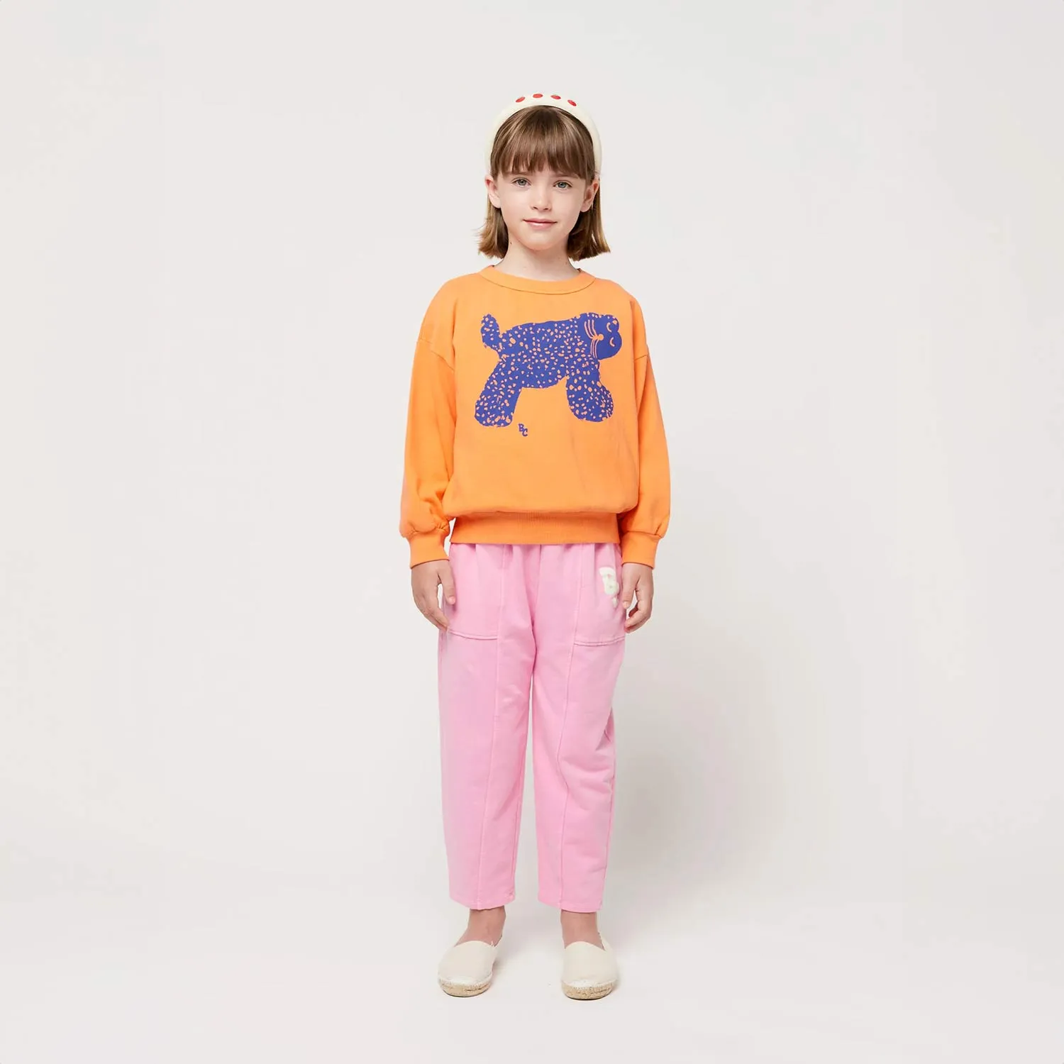 Pantalone Lungo Rosa Ragazza