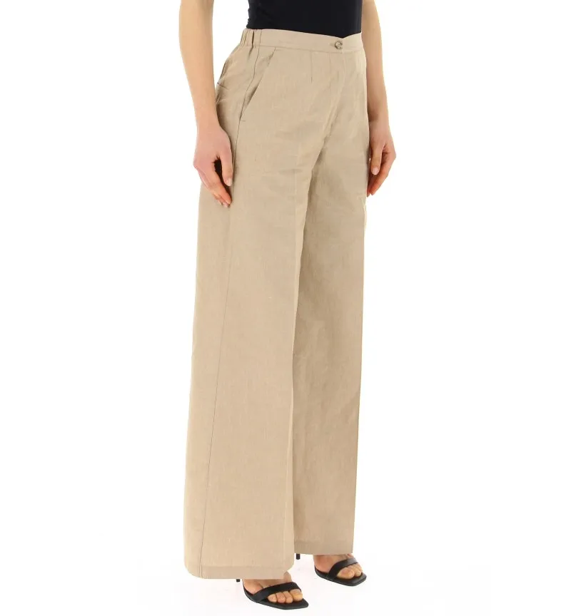 Pantalone misto lino