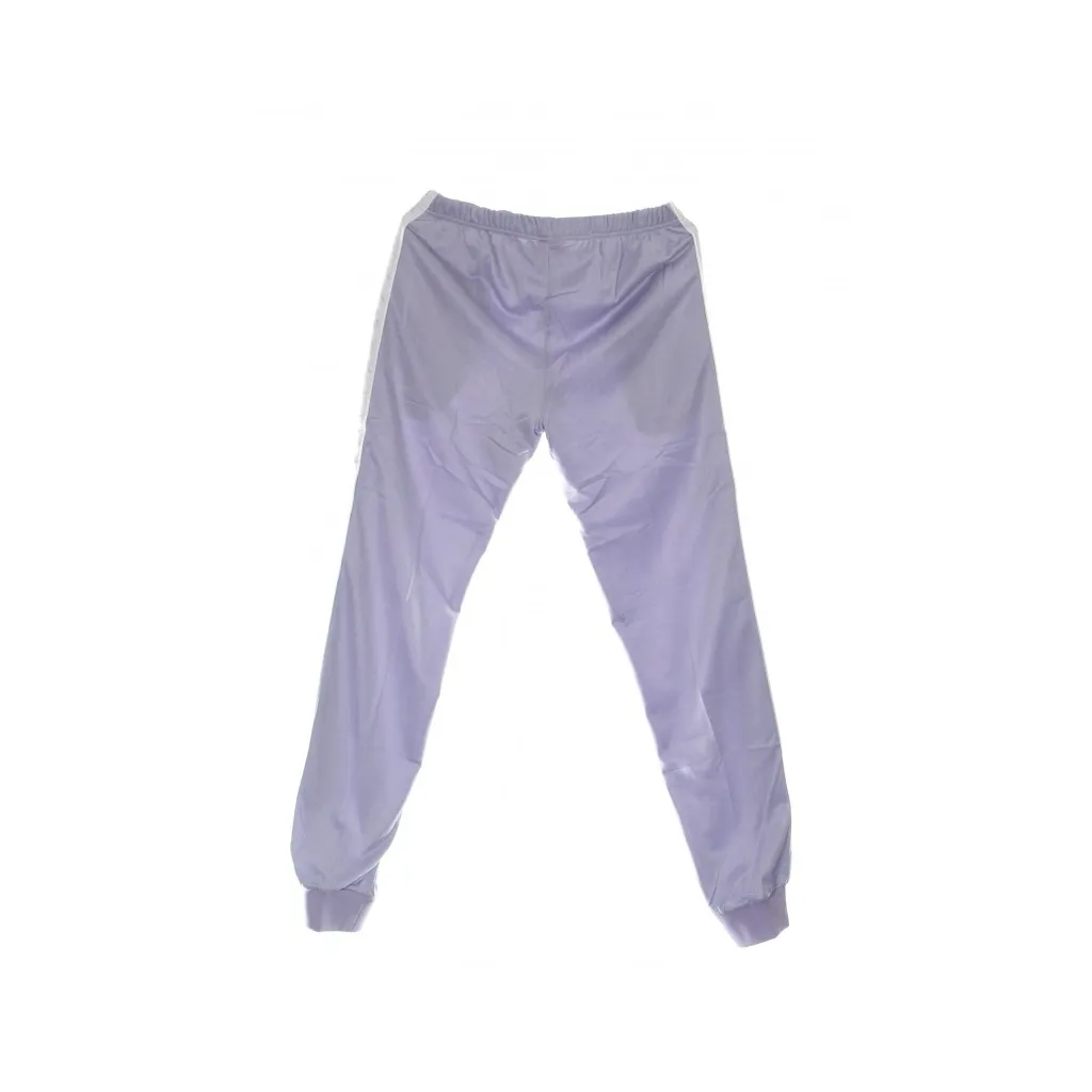 pantalone tuta donna banda wrastoria slim LILAC/WHITE/GREY LT