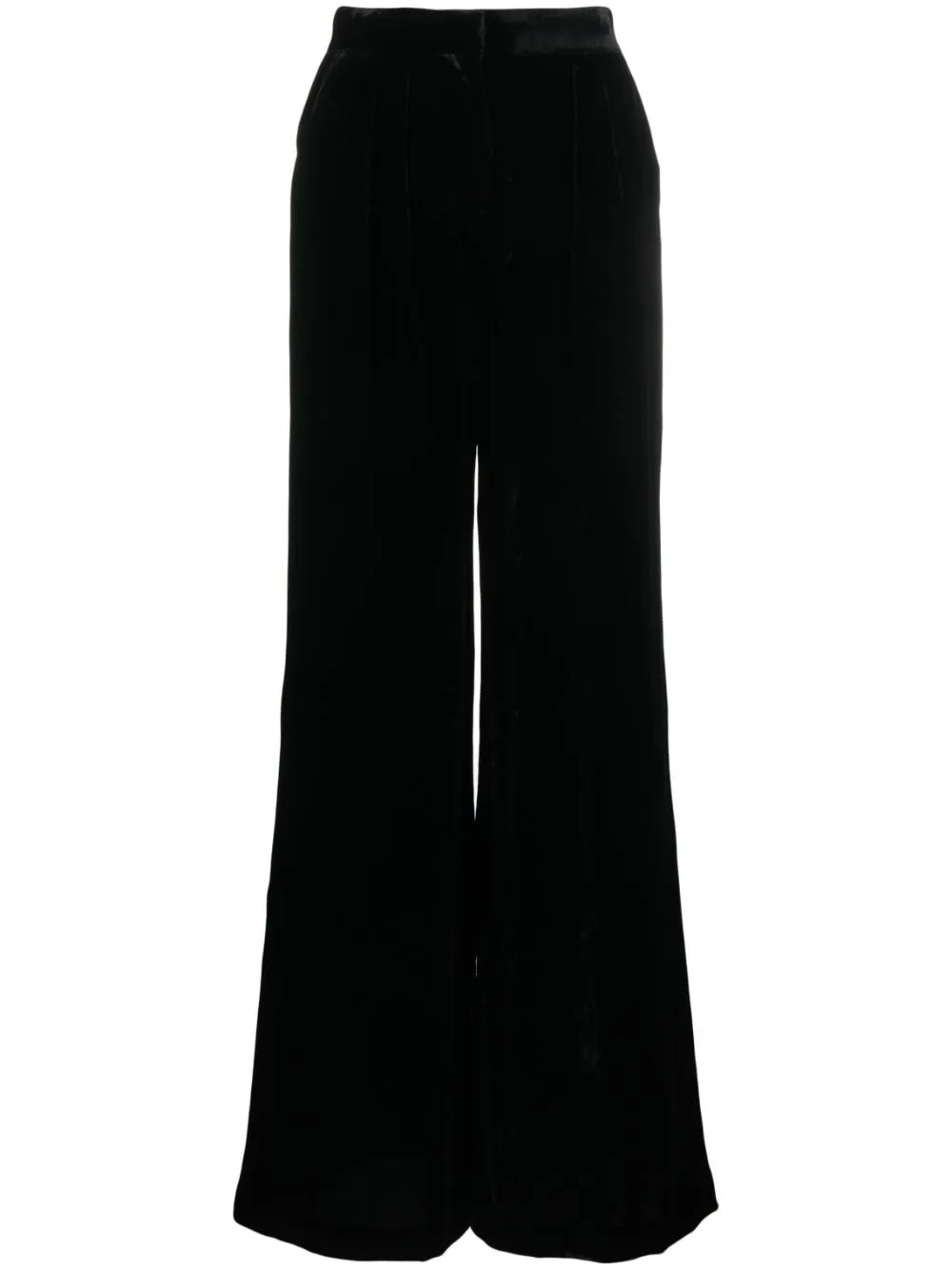 Pantaloni a palazzo in nero - donna