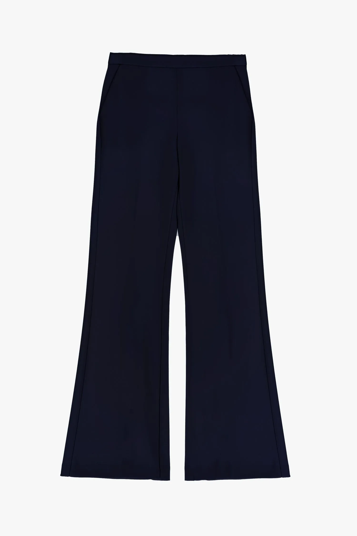 PANTALONI A PALAZZO MONOCOLOUR CON PIEGA STIRATA IMPERIAL