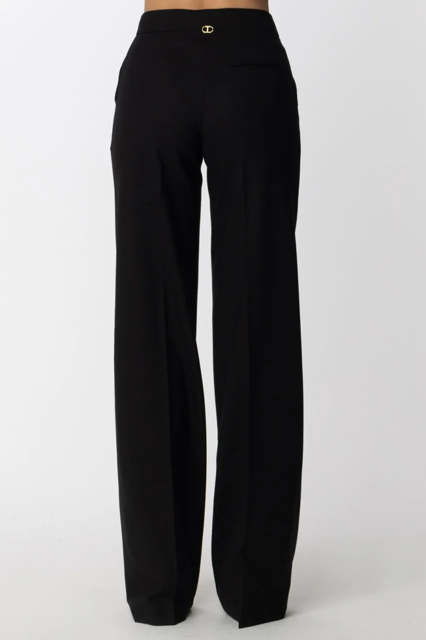 Pantaloni ampi Nero
