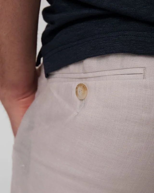 Pantaloni cargo in lino Gran Sasso