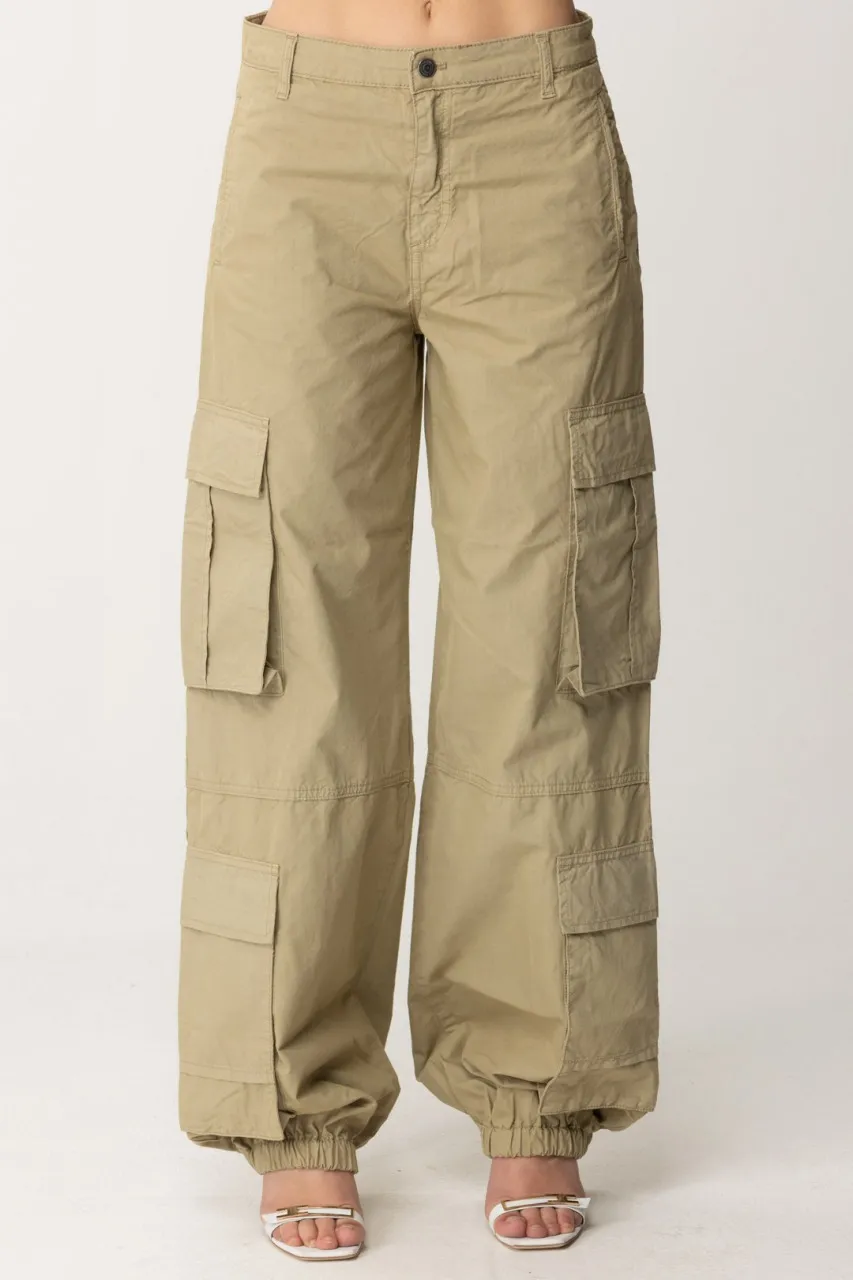 Pantaloni cargo in tela Pop SAFARI