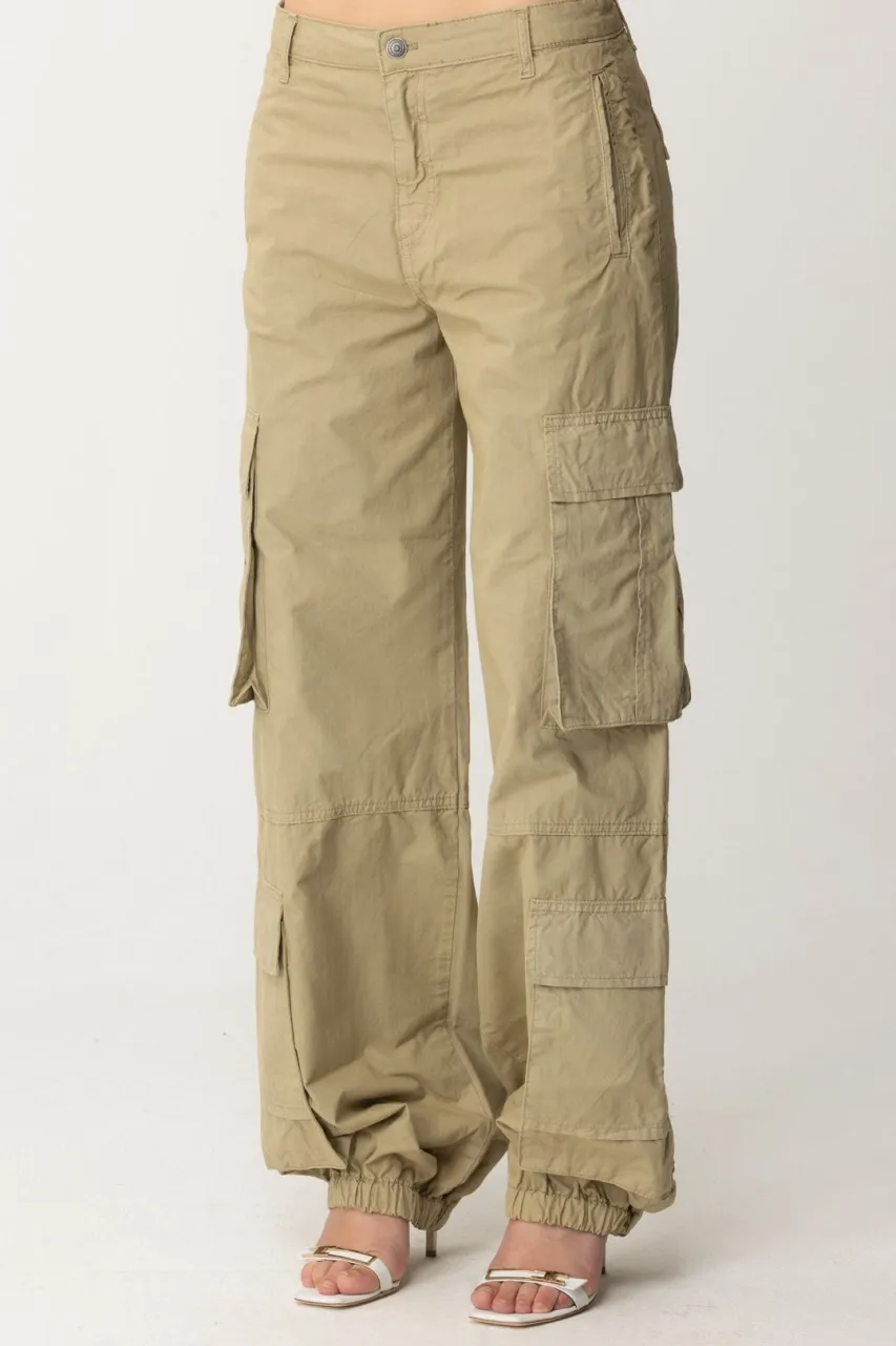 Pantaloni cargo in tela Pop SAFARI