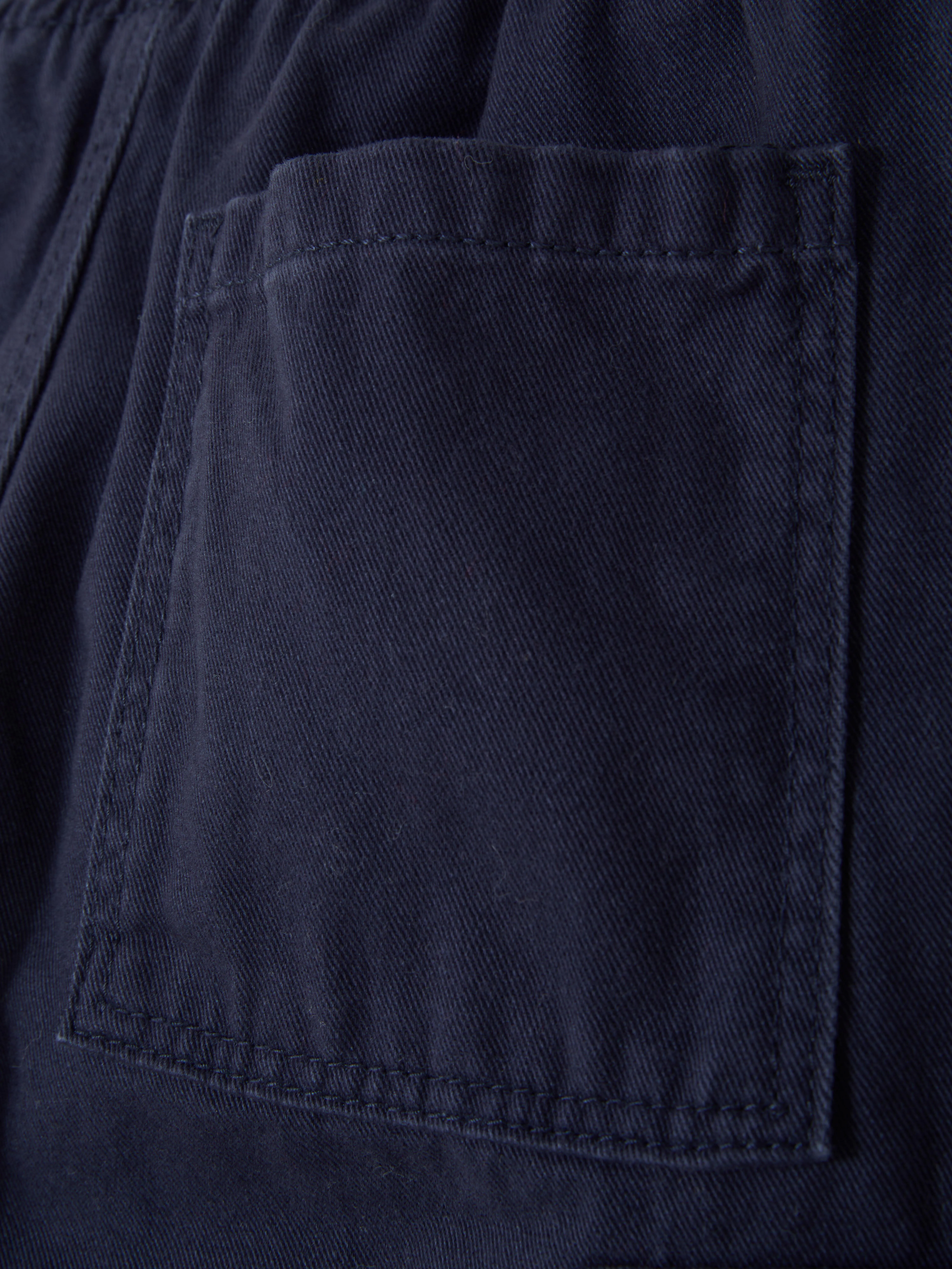 Pantaloni cargo in twill