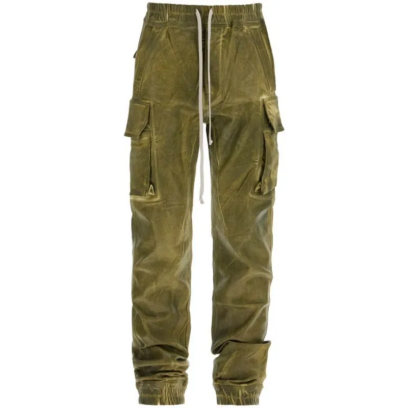 Pantaloni cargo Mastodon in denim stretch