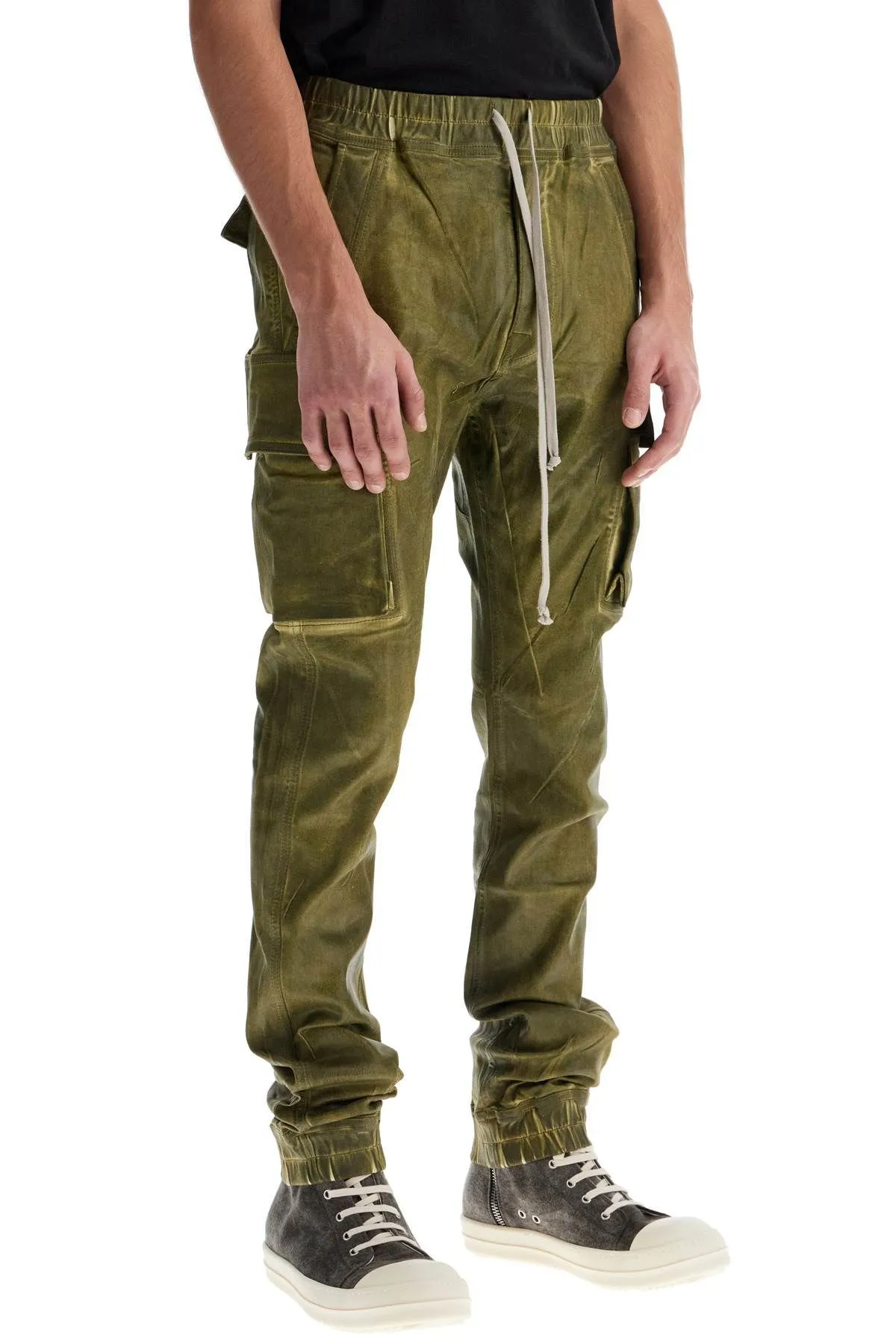 Pantaloni cargo Mastodon in denim stretch