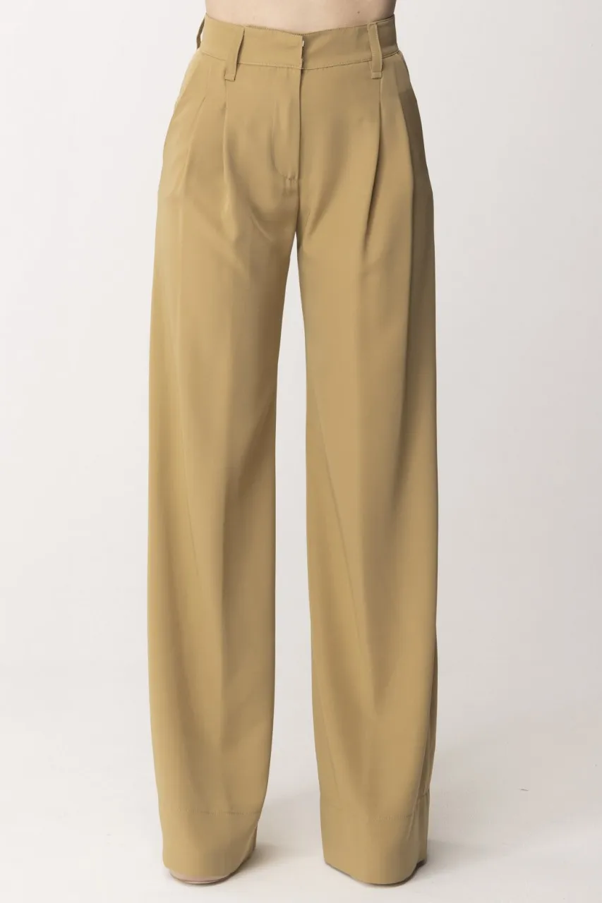 Pantaloni Kelly ampi Camel