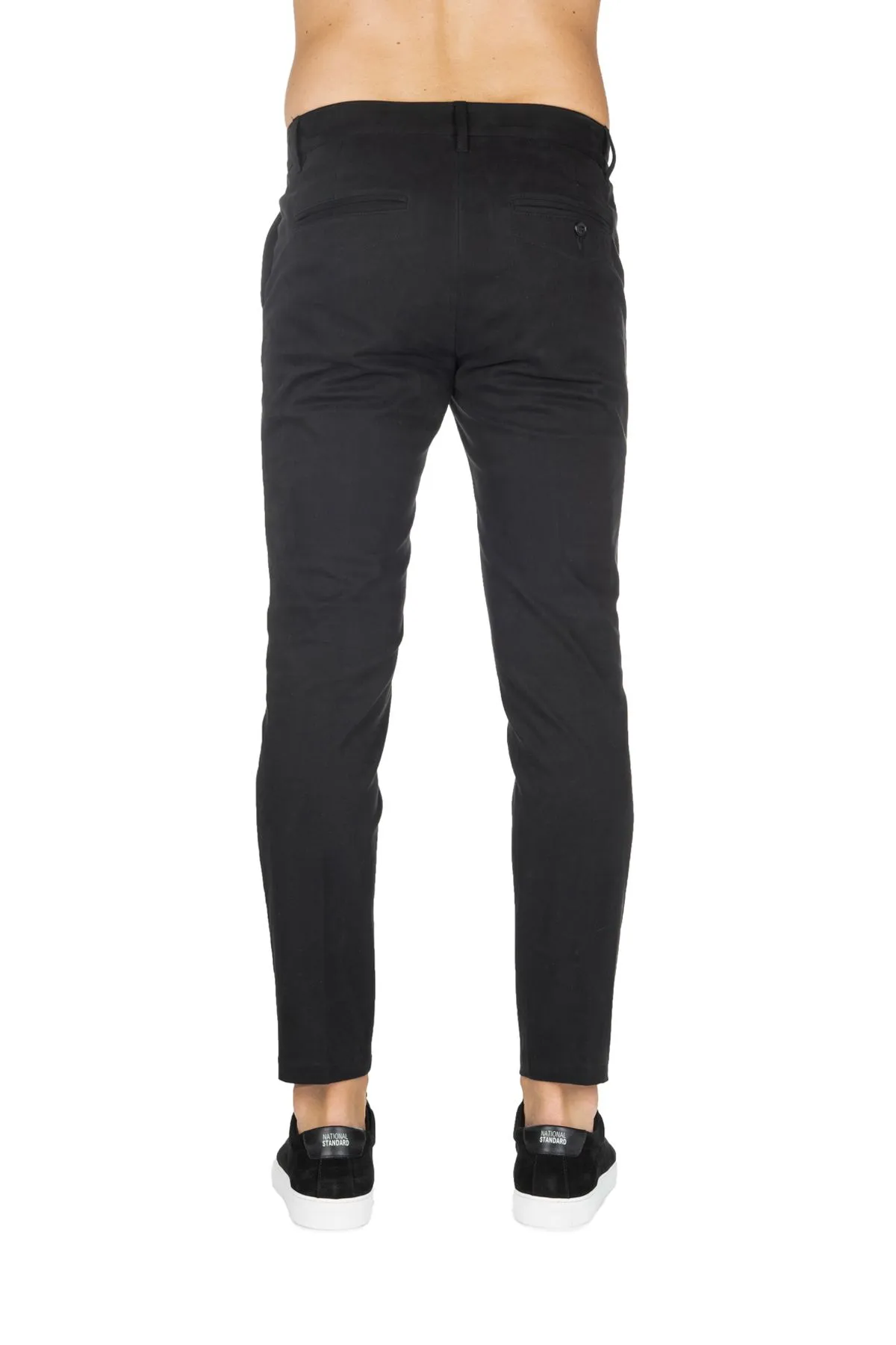 PANTALONI NERO IN COTONE