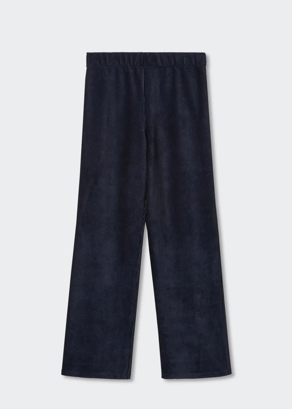 Pantaloni velluto a coste vita elasticizzata