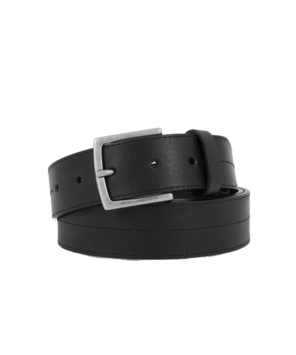 Piquadro C98 cintura in pelle nero