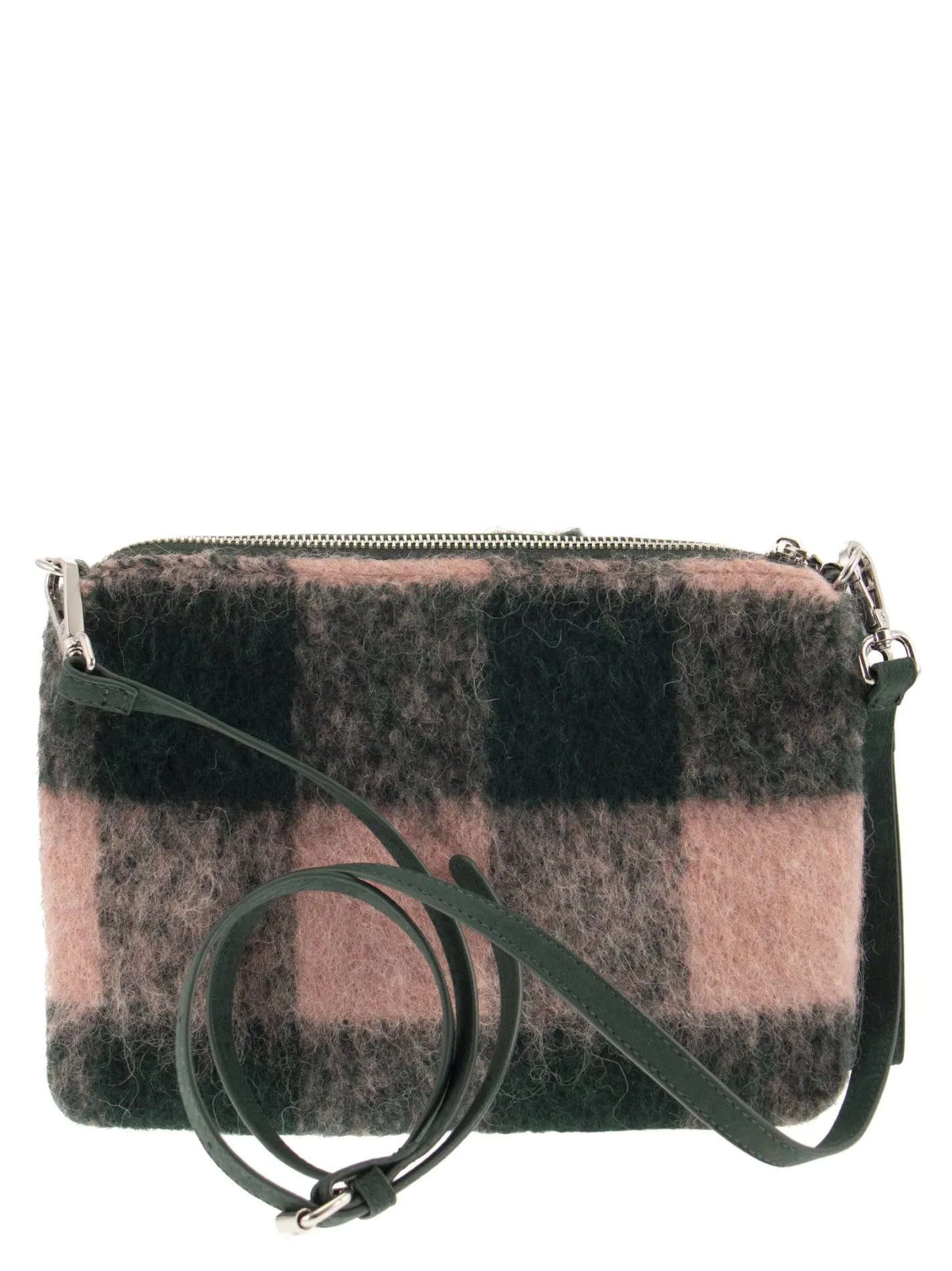 Pochette con frange e tracolla