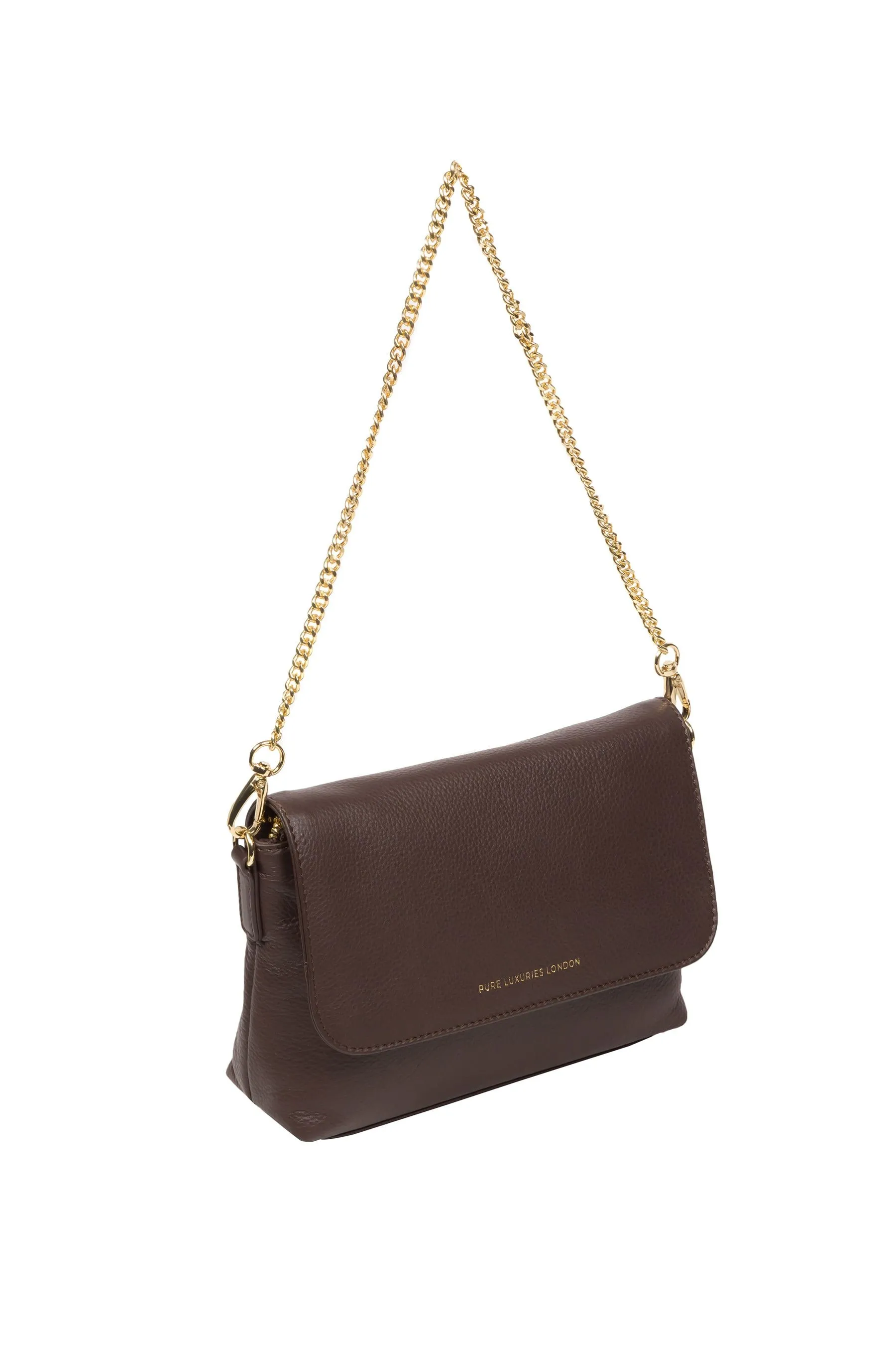 Pure Luxuries London - Jazmine - Borsa a pochette in pelle nappa