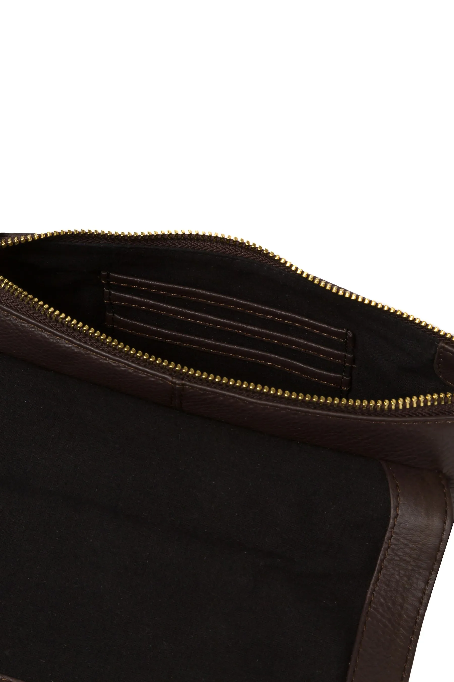 Pure Luxuries London - Jazmine - Borsa a pochette in pelle nappa