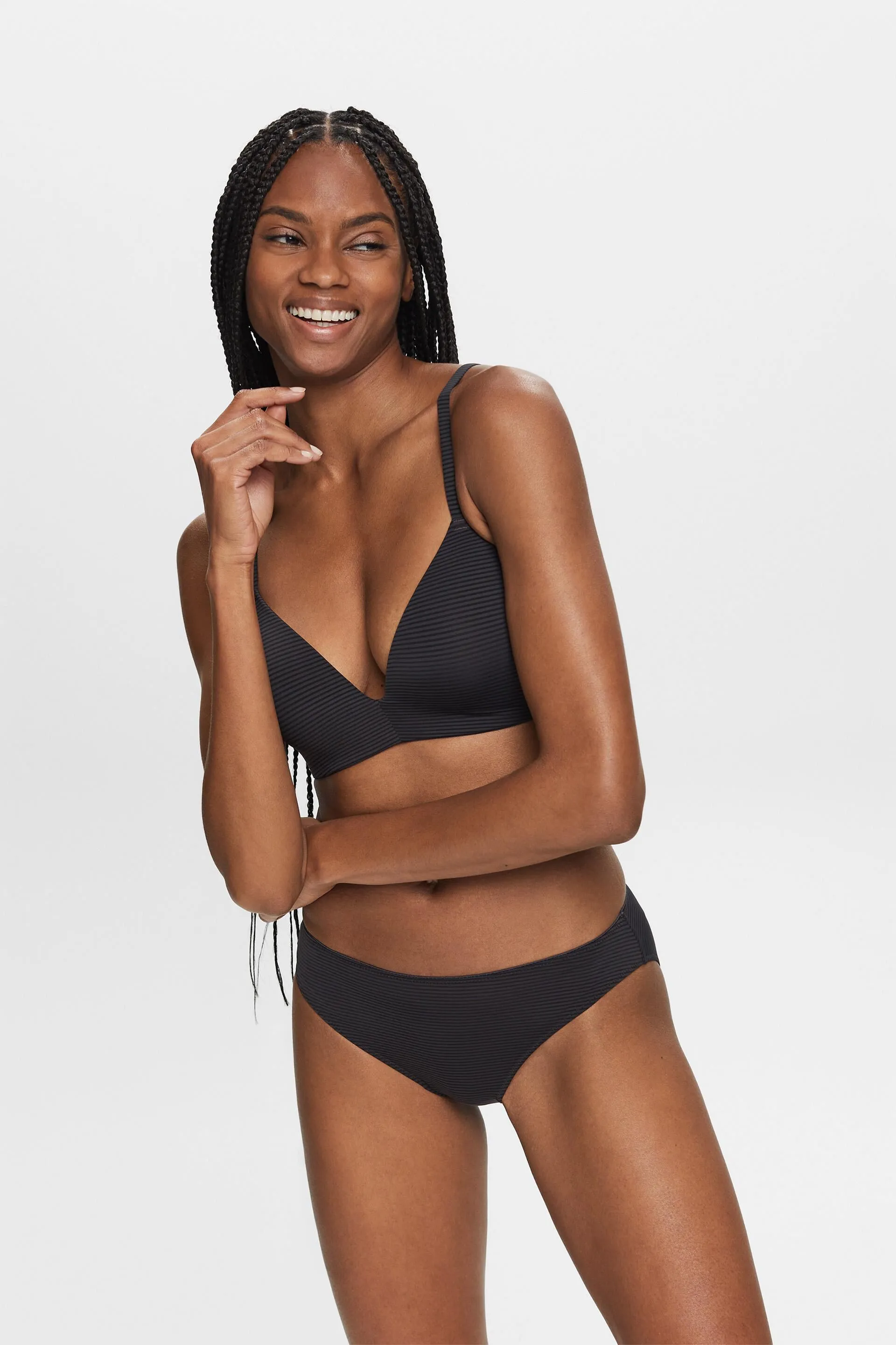 Reggiseno in microfibra imbottito e senza ferretto
