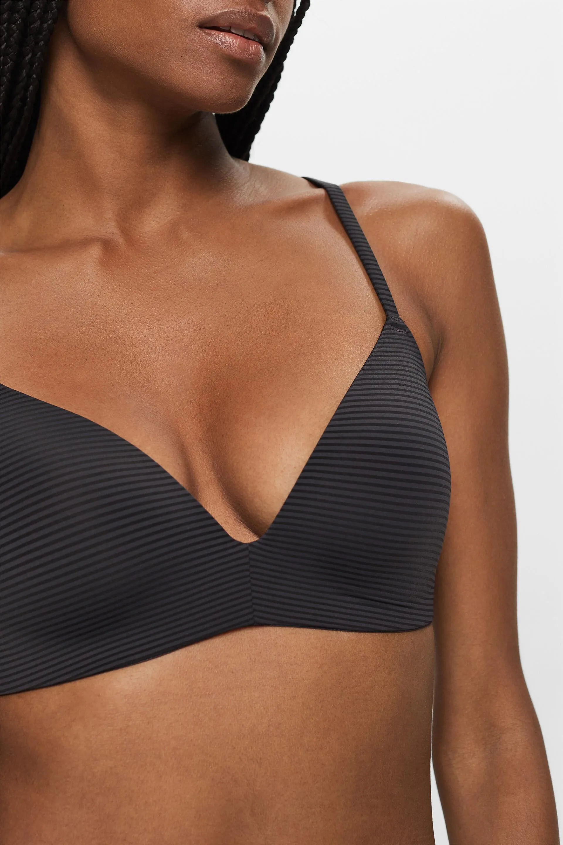 Reggiseno in microfibra imbottito e senza ferretto