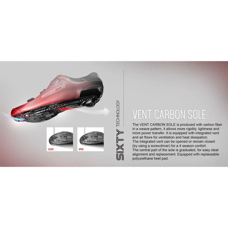 Scarpe da ciclismo su strada SIDI SIXTY K018 (NERO/BIANCO)