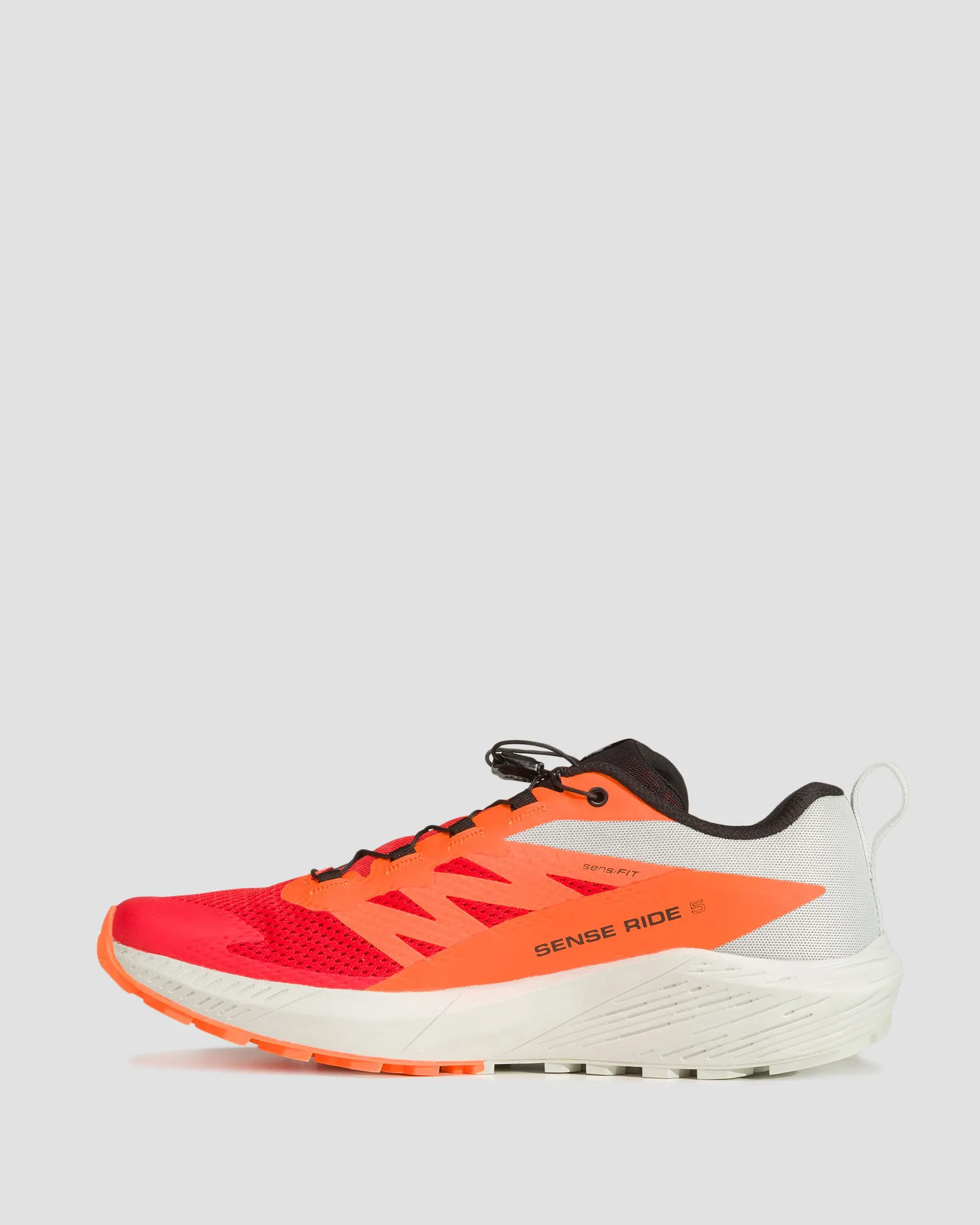 Scarpe da trail da uomo Salomon Sense Ride 5 L47046200-lunroc-shocking-orange-fiery-red