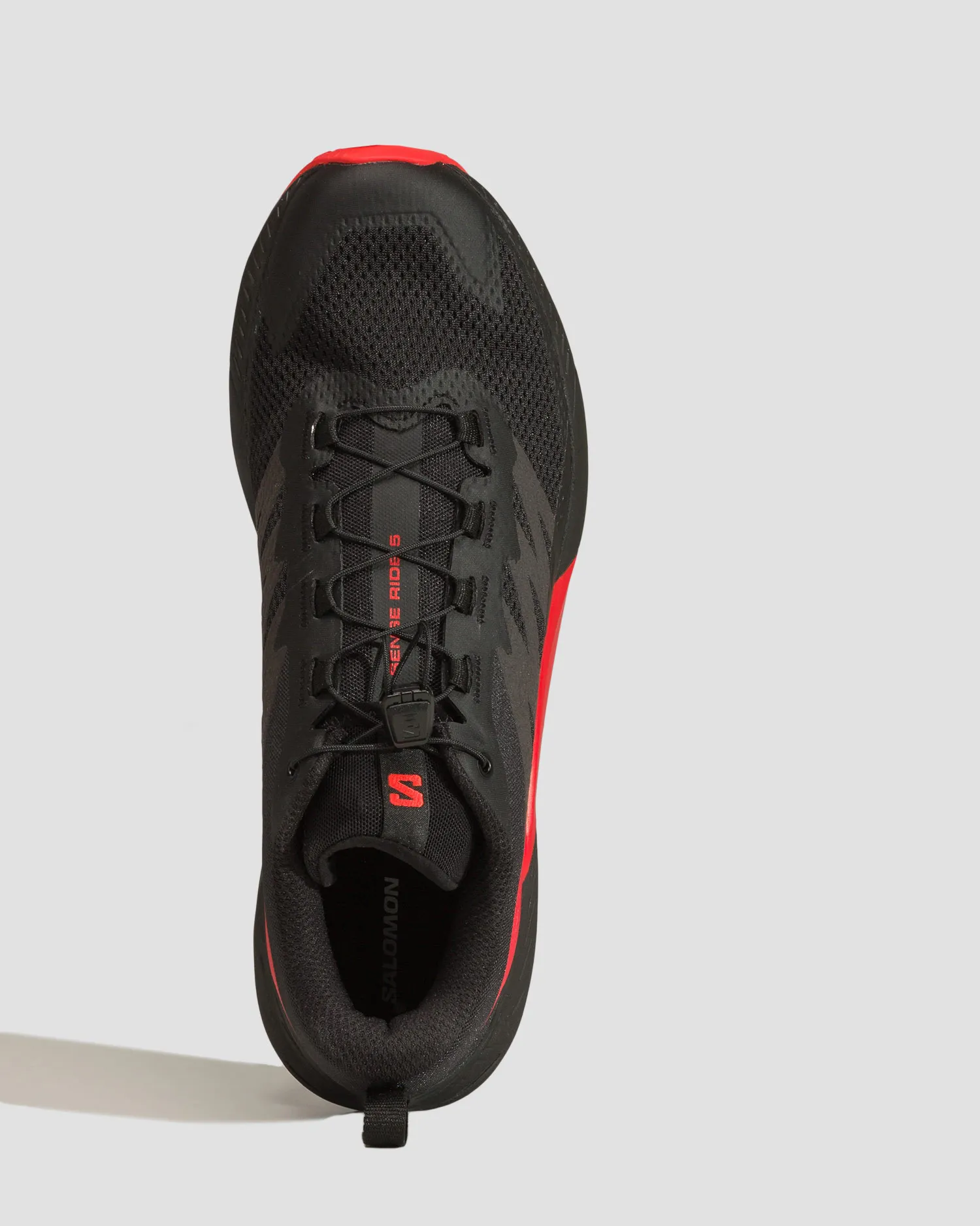 Scarpe da uomo Salomon Sense Ride 5 L47214300-black-fiery-red-black