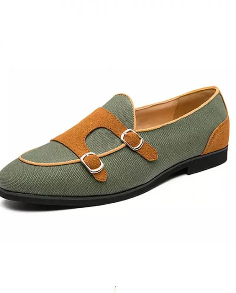 Scarpe stringate con patchwork vintage a righe britanniche per uomo Abito da sera da sposa Calzature da ufficio Prom Sapato Soci