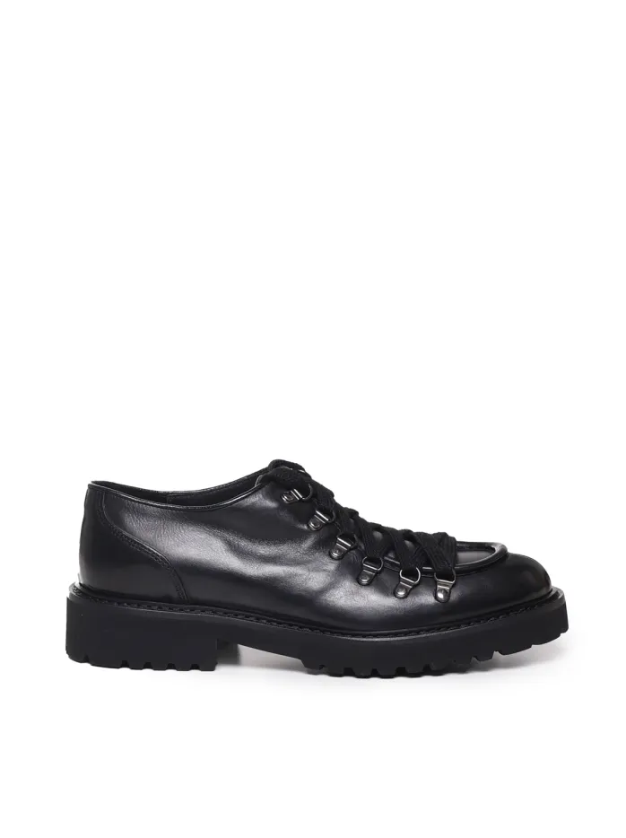 SCARPE STRINGATE IN PELLE DI VITELLO