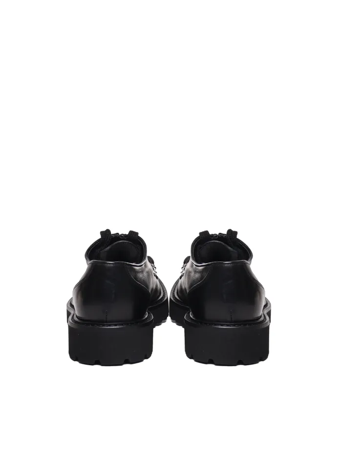 SCARPE STRINGATE IN PELLE DI VITELLO
