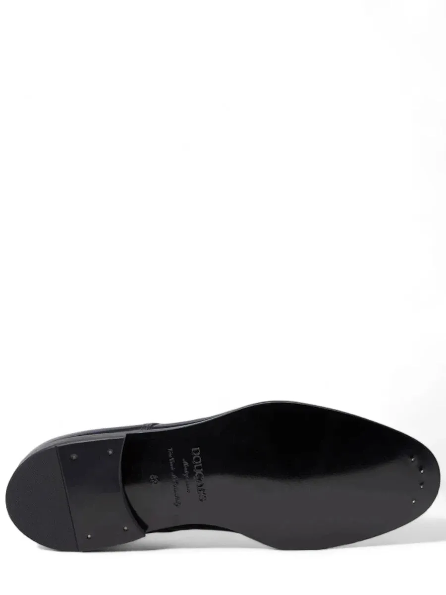 Scarpe Stringate in Vitello Spazzolato