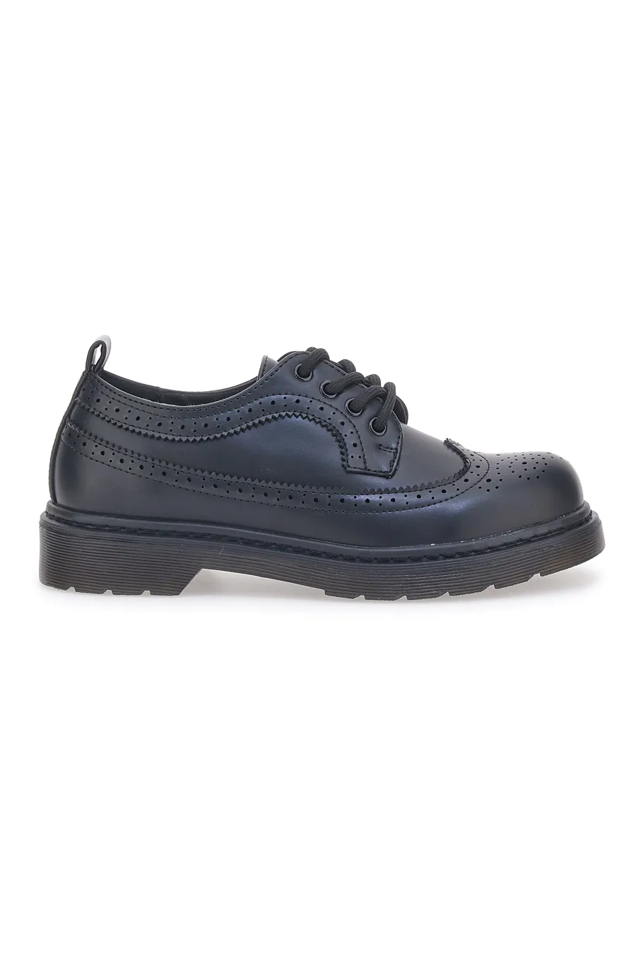 Scarpe Stringate Nere Prima Riga 1